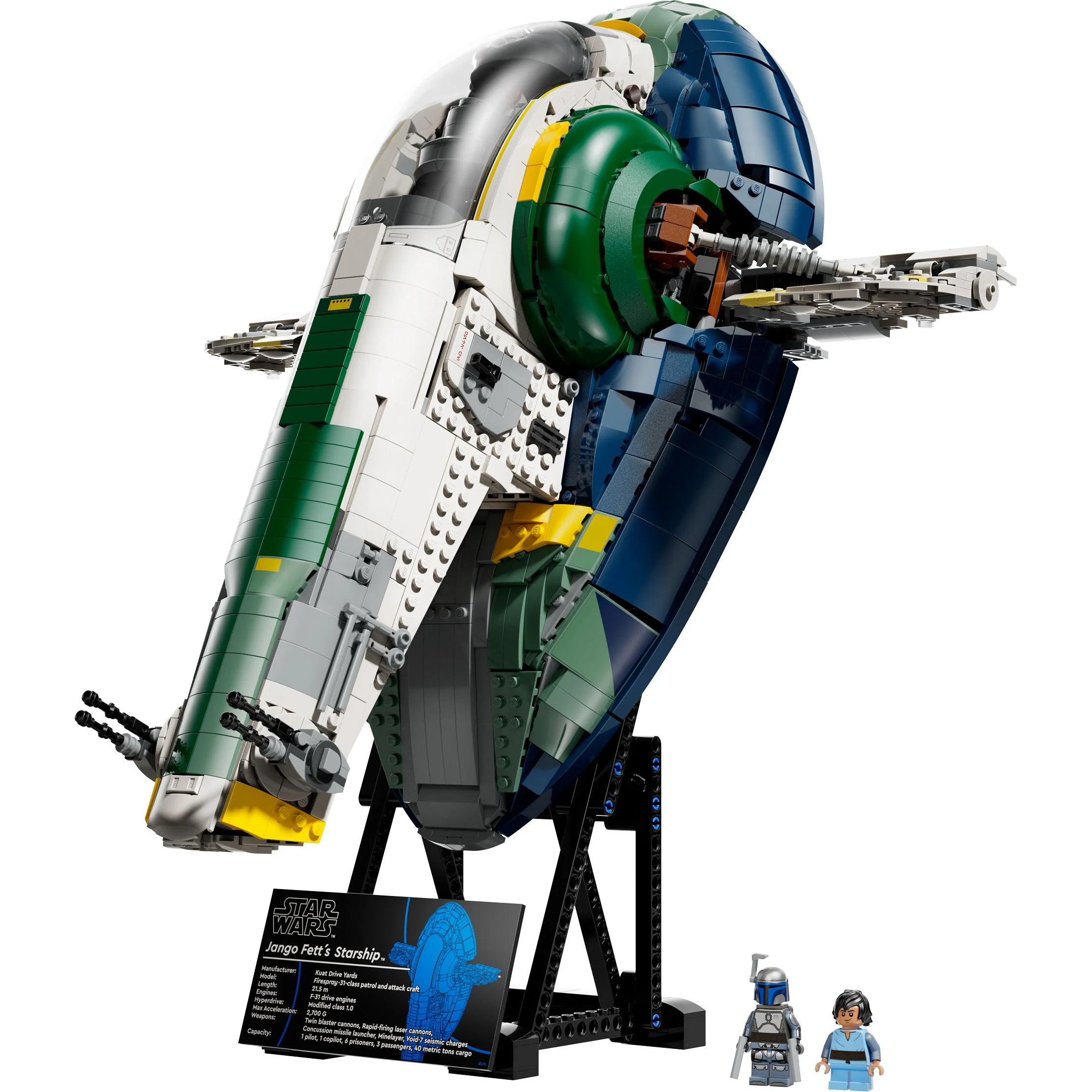 LEGO 75409 Star Wars Jango Fett's Firespray-Class Starship