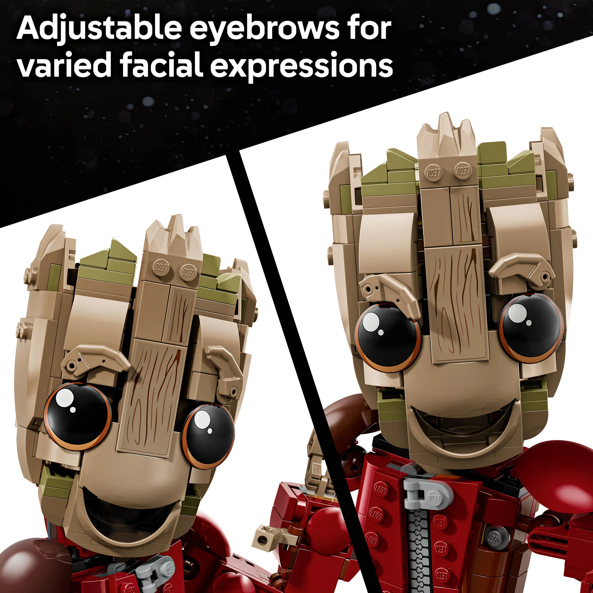 LEGO 76341 Marvel Super Heroes Ravager Jumpsuit Groot