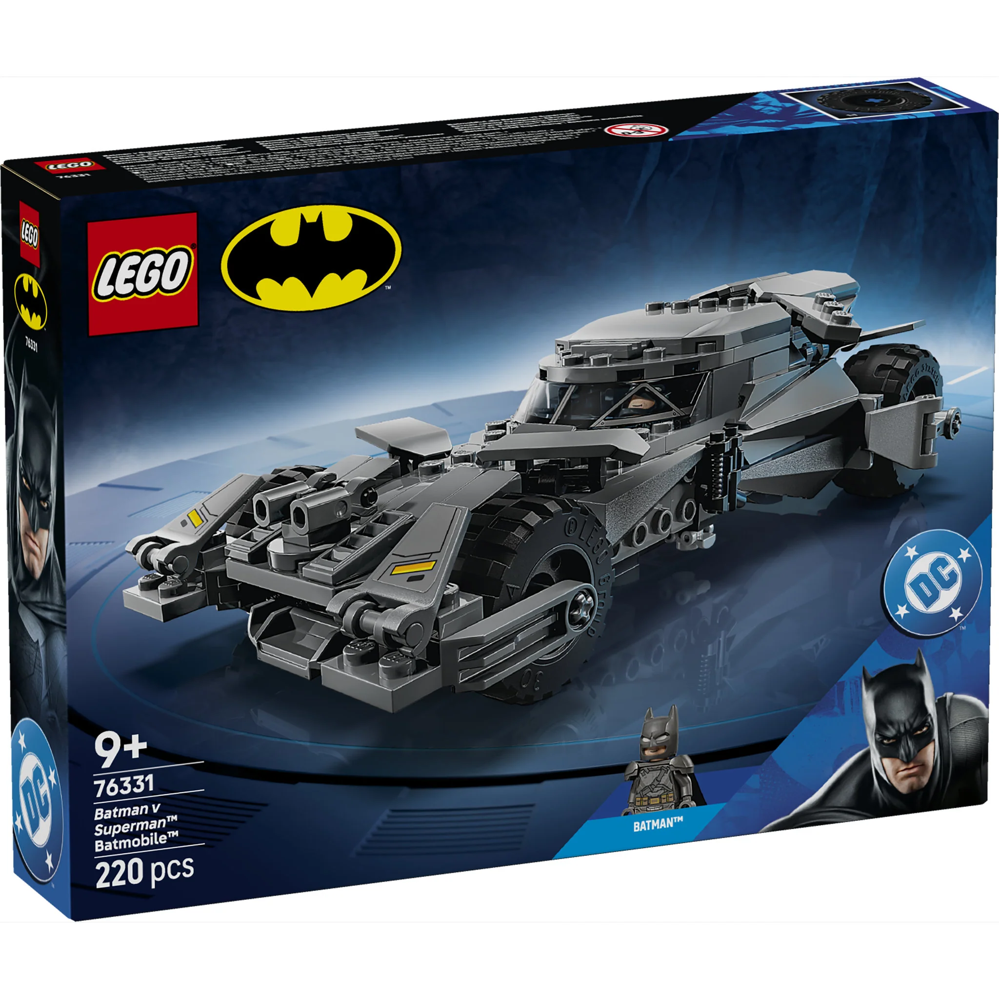 LEGO 76331 Super Heroes Batman vs Superman Batmobile