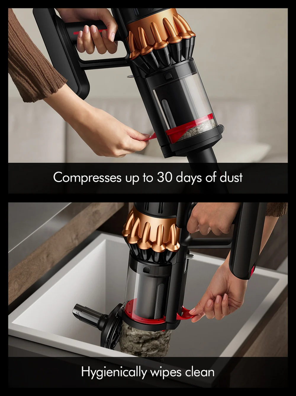 Dyson V16 Piston Animal Submarine Wet and Dry Vacuum Cleaner - Black Copper V16PISTANMLSUB