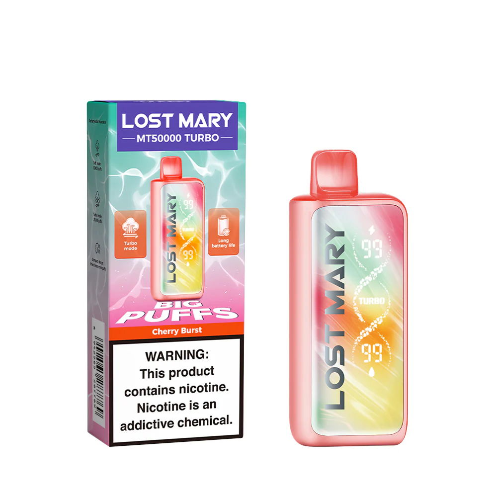 LOST MARY MT50K Turbo wiederaufladbarer Einweg-Vape (alle Geschmacksrichtungen)