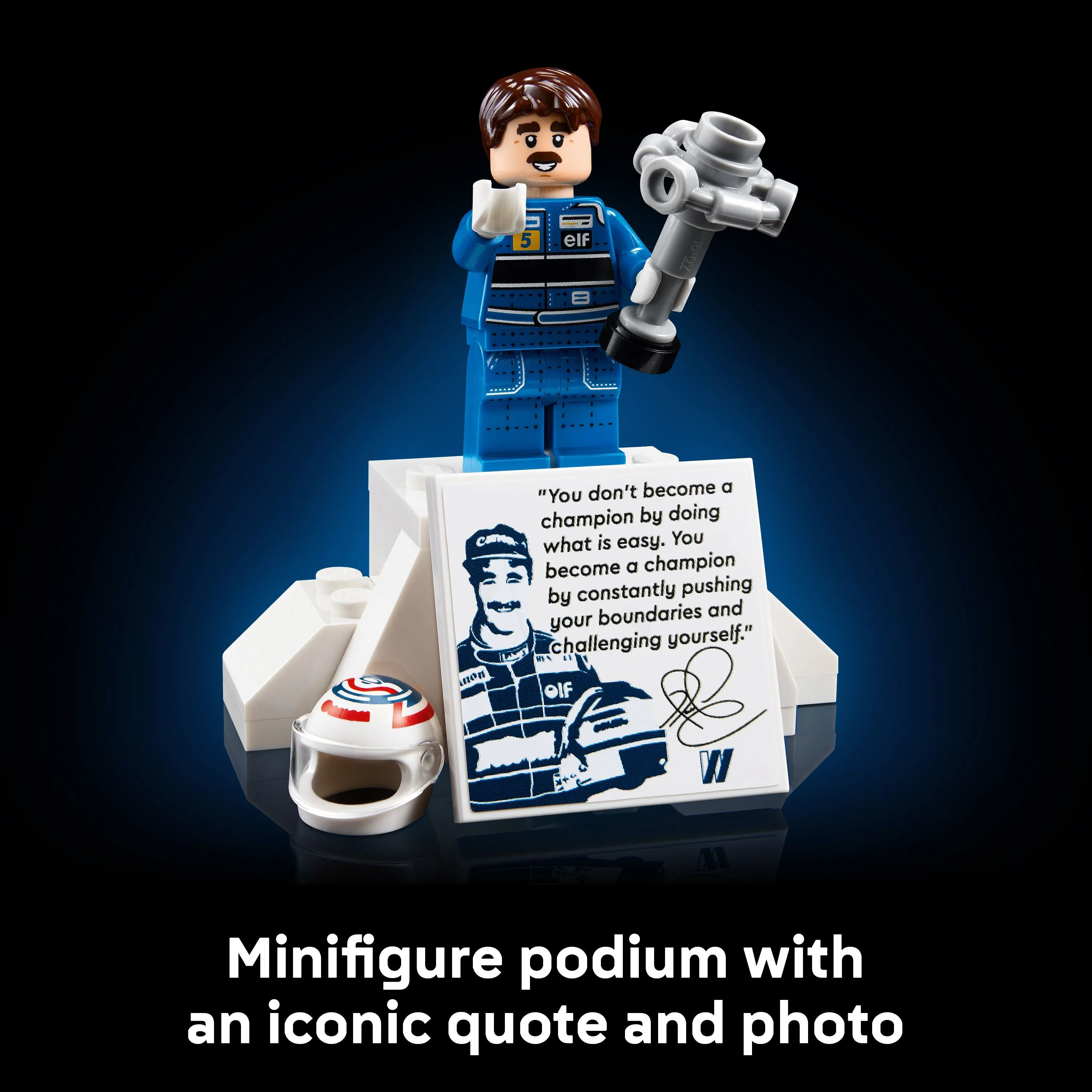 LEGO 10353 Icons Williams Racing FW14B & Nigel Mansell