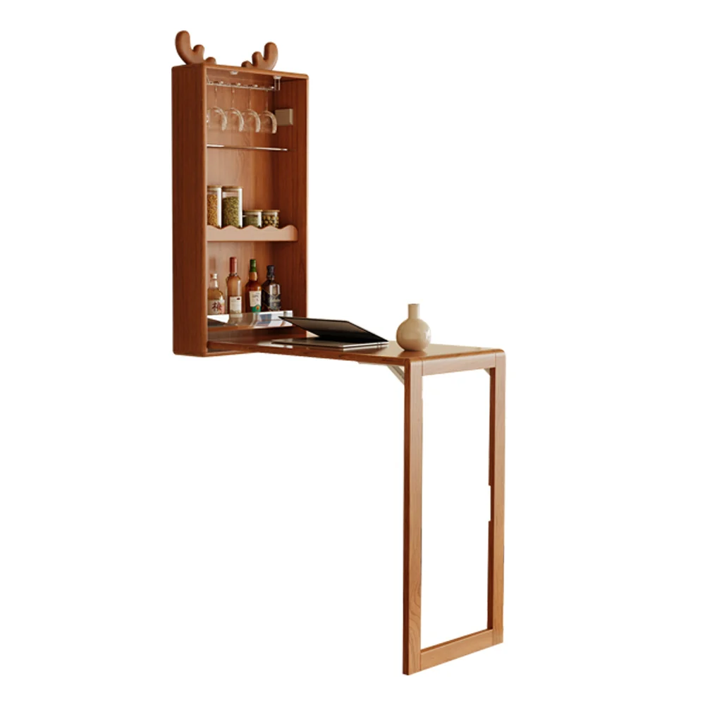 NÓVORA CASA Plegable Madera maciza barra mesa organizador