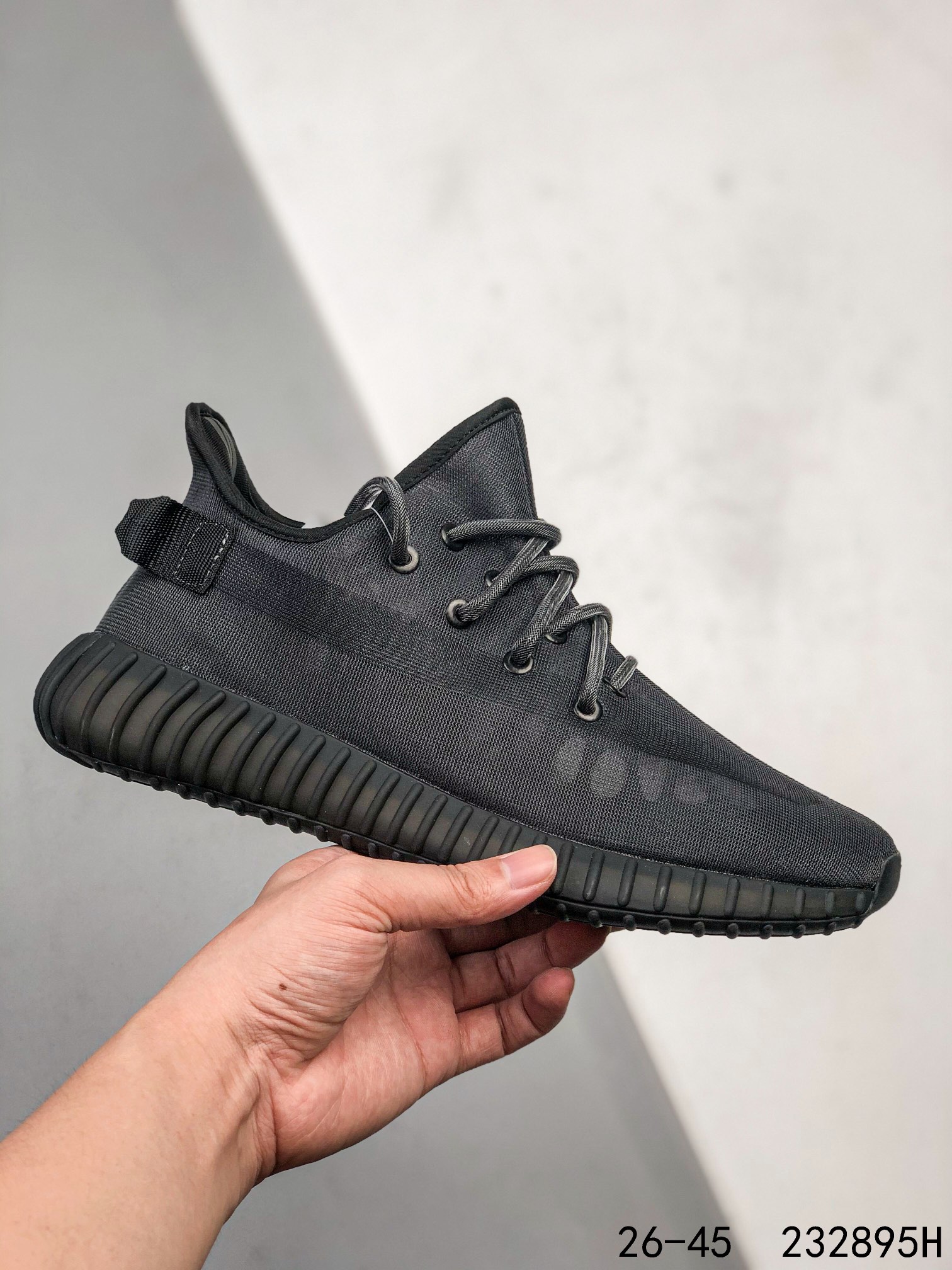 Yeezy 350 Boost 350 V2 Mono Lce Mens/Women Sneakers Shoes Black 36 - 45