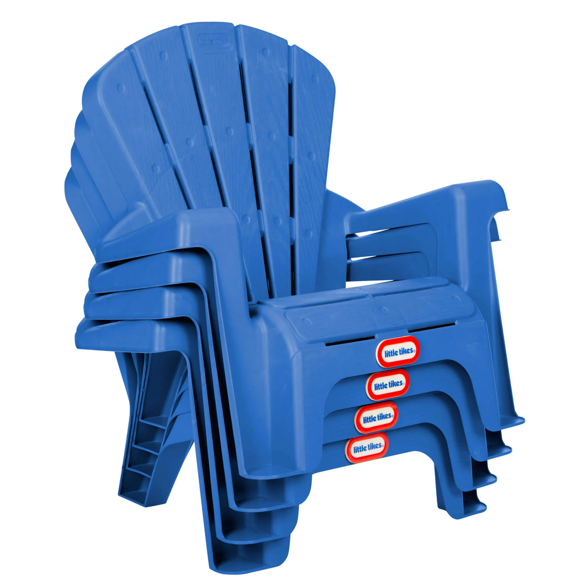 Garden Chair - Blue 4 Pack