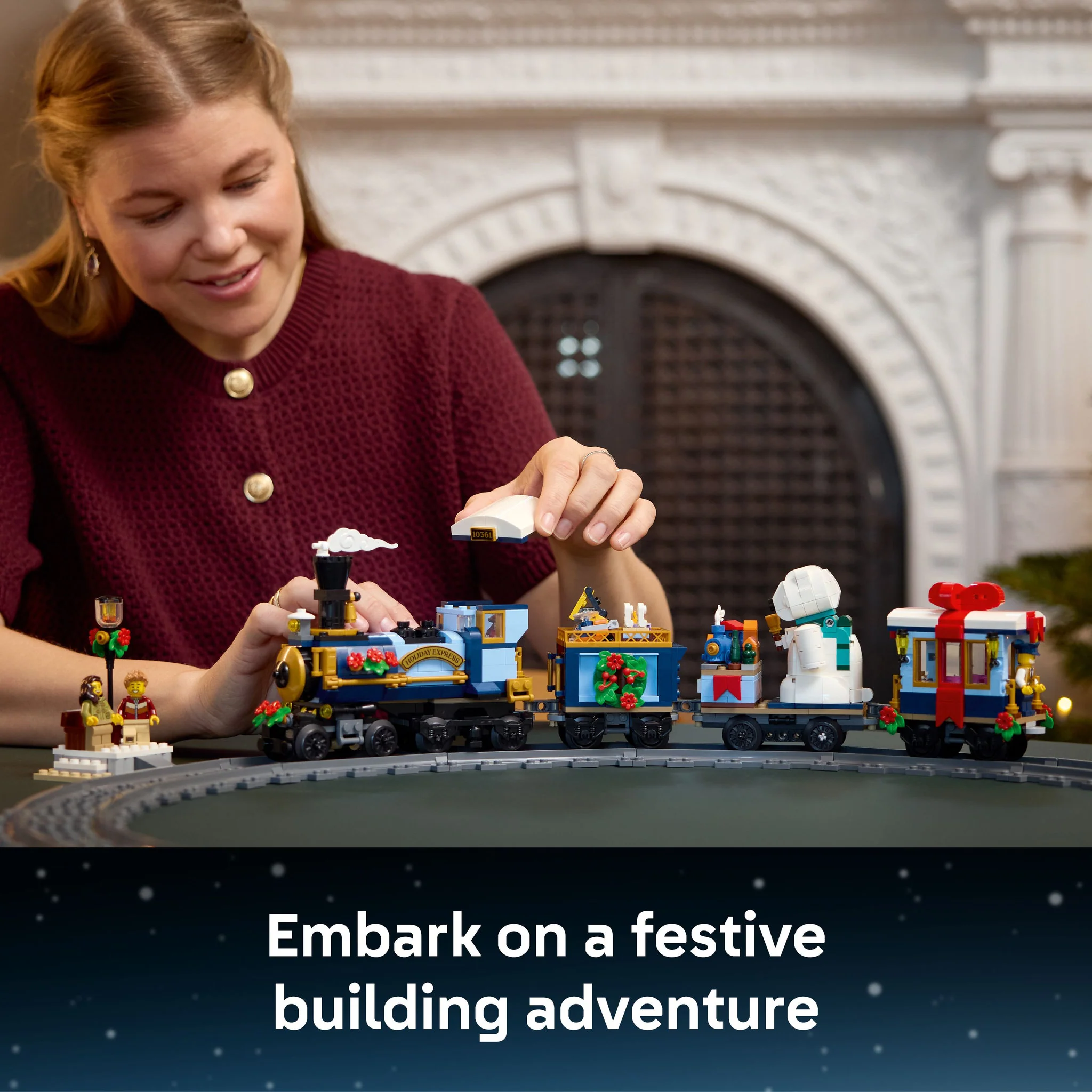 LEGO 10361 Icons Holiday Express Train