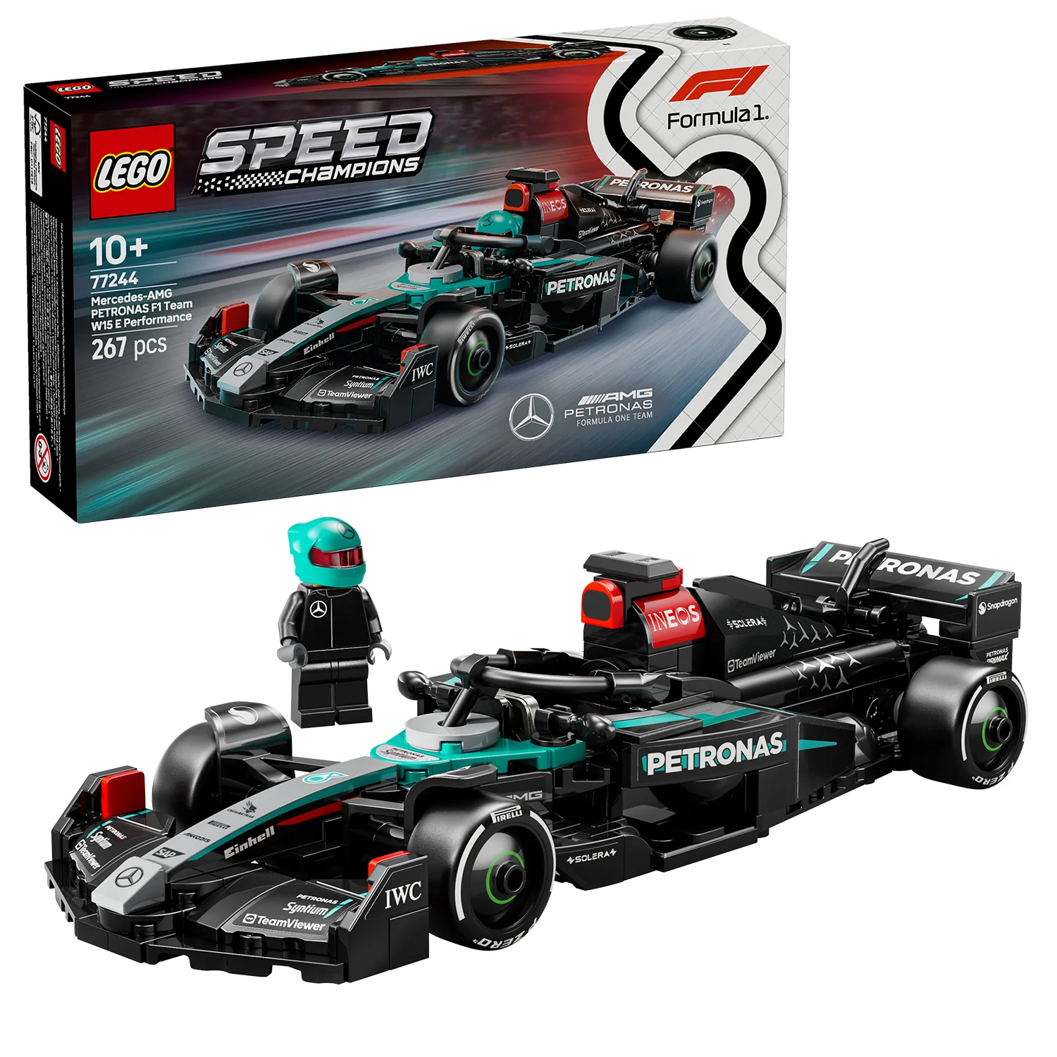 LEGO® Speed Champions Mercedes-AMG F1® W15 Race Car