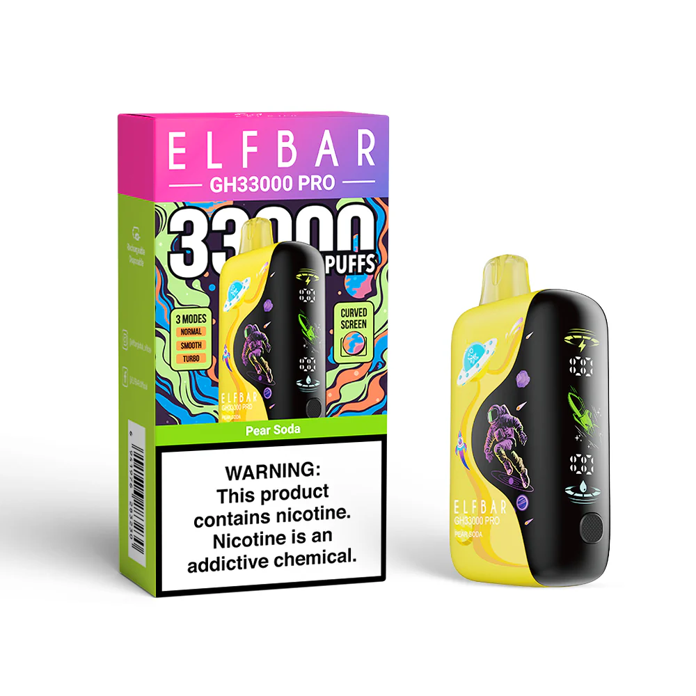 ELFBAR GH33000 PRO wiederaufladbarer Einweg-Vape (alle Geschmacksrichtungen)