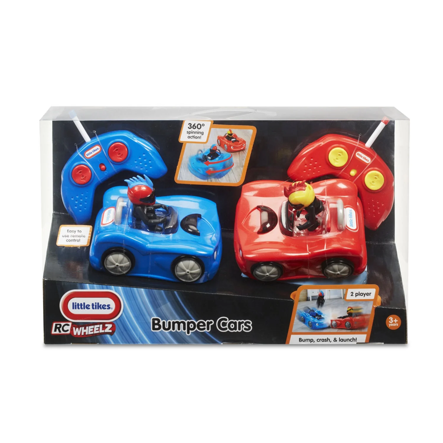 Remote Control Bumper Cars - Set of 2