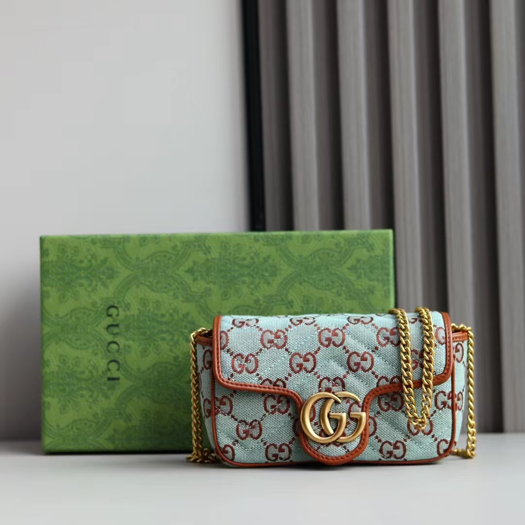 Gucci GG Ultra mini shoulder bag Shoulder Bags for Women Size 16.5*9.5*4.5cm