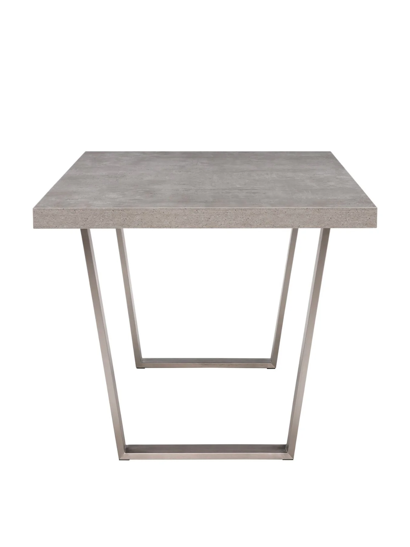 Grey Halmstad Concrete Effect 135cm Dining Table, Seats 4