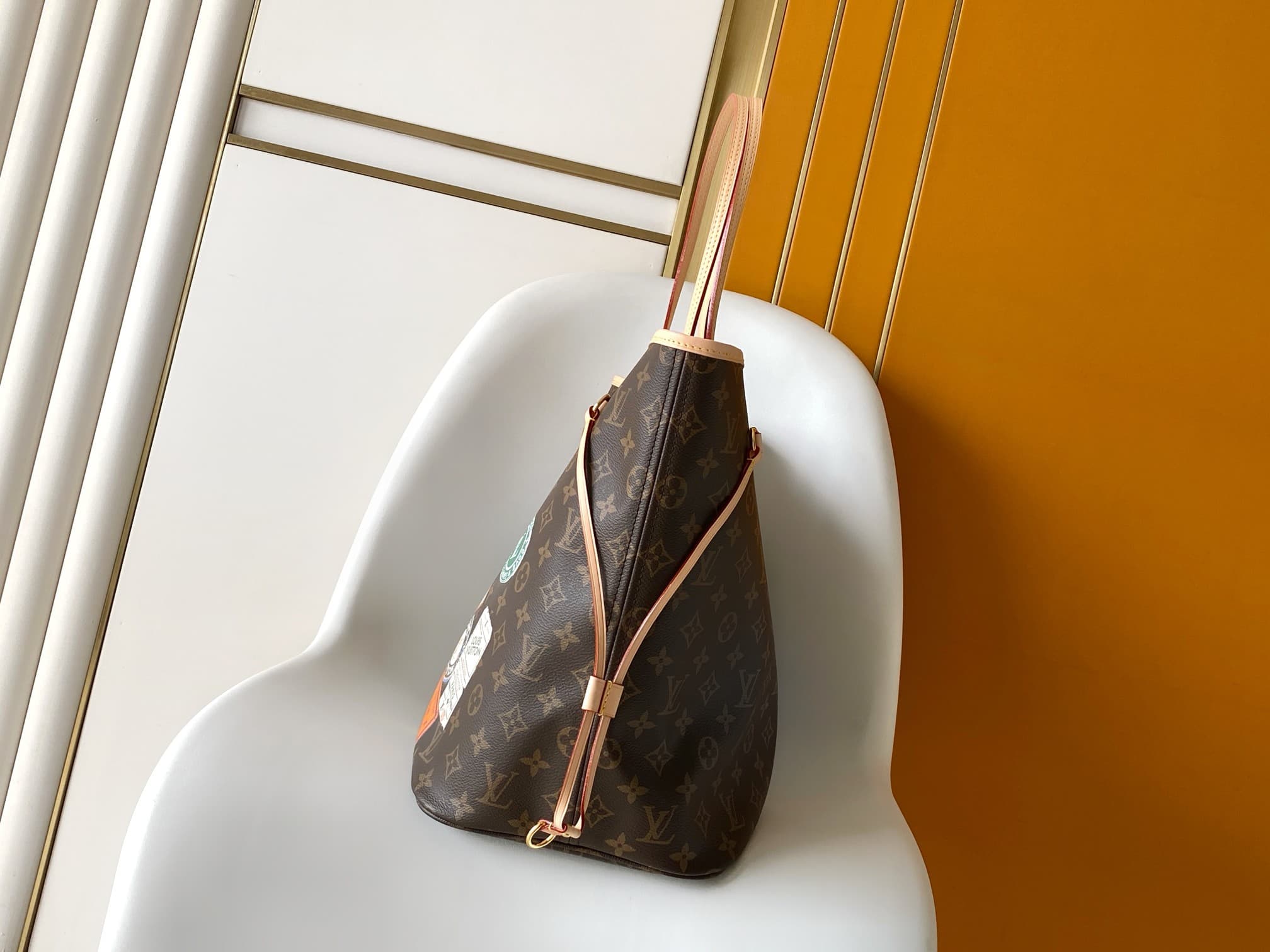 Louis Vuitton Neverfull GM Mon Monogram Beige canvas P01923 High
