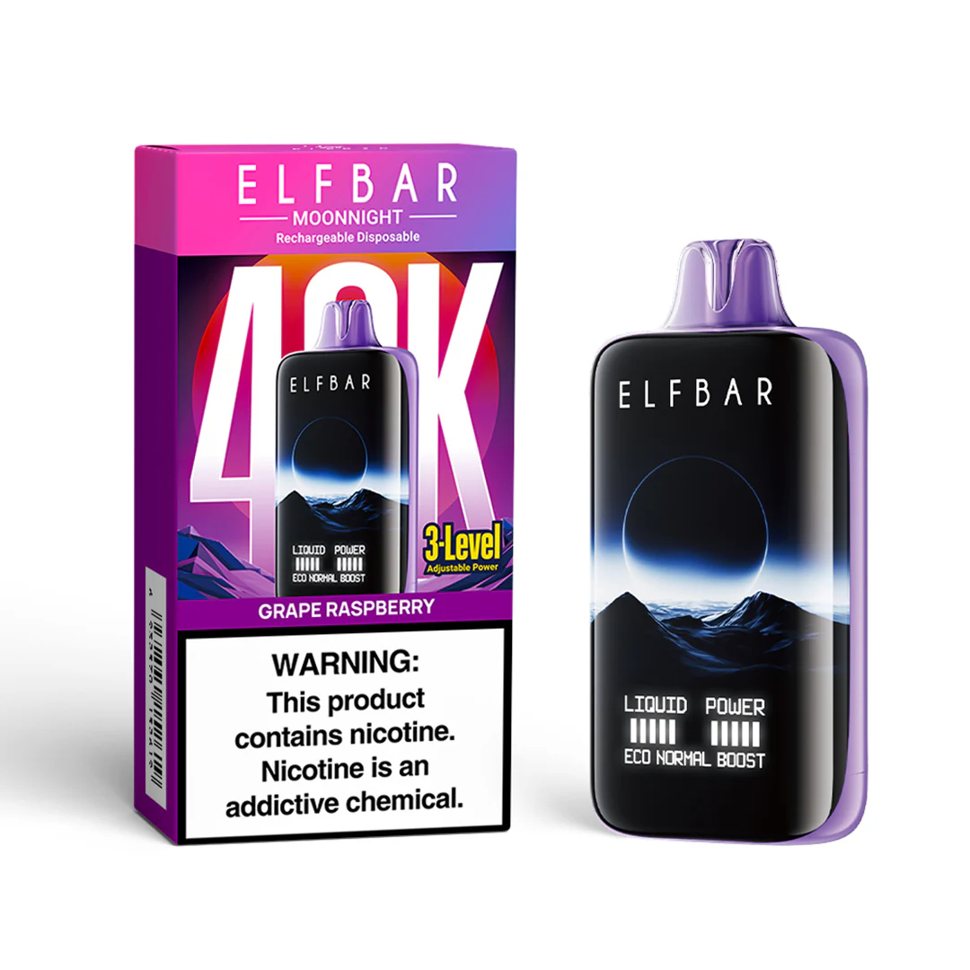 ELFBAR MoonNight wiederaufladbarer Einweg-Vape (alle Geschmacksrichtungen)
