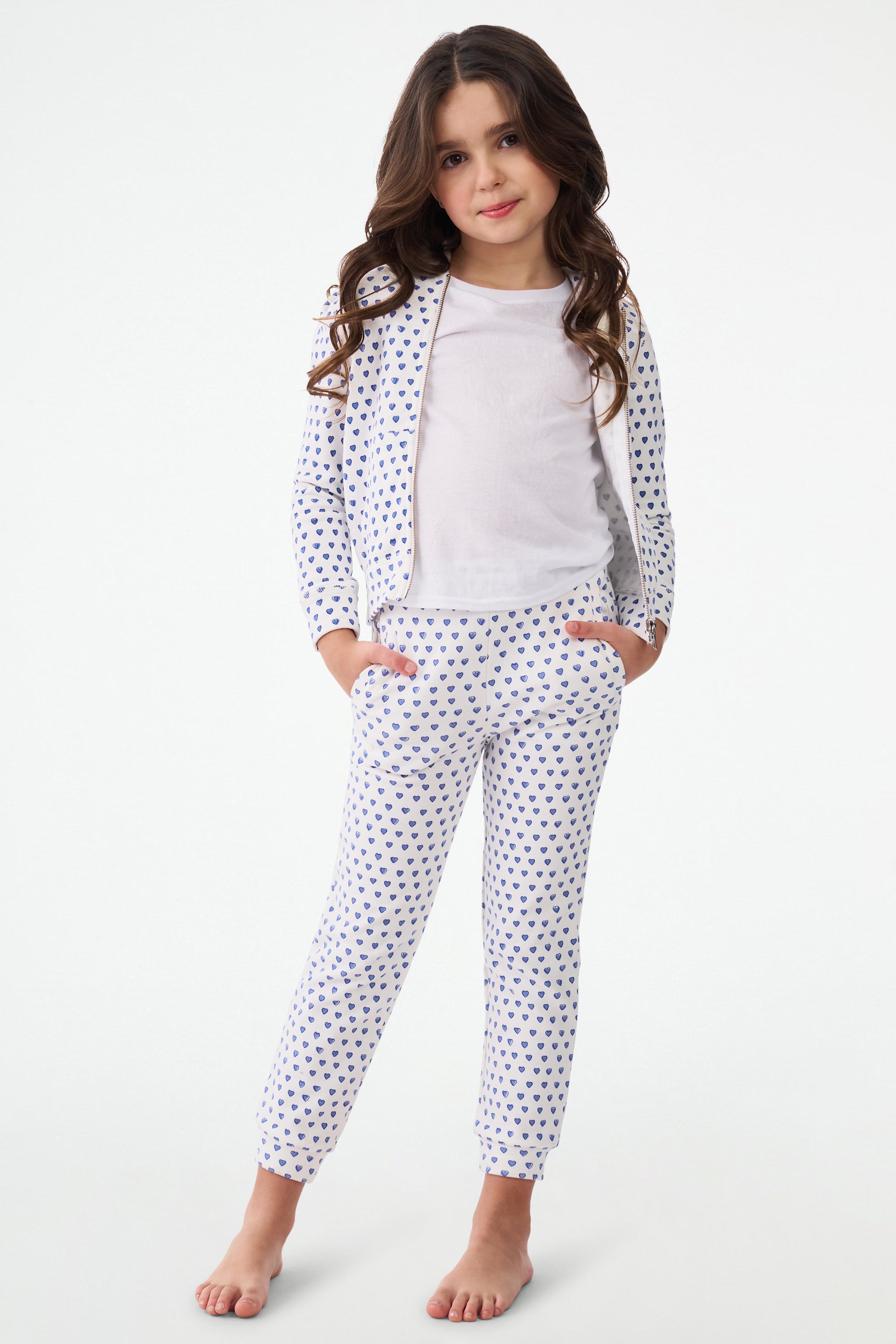 Kids Hearts Sweatpants