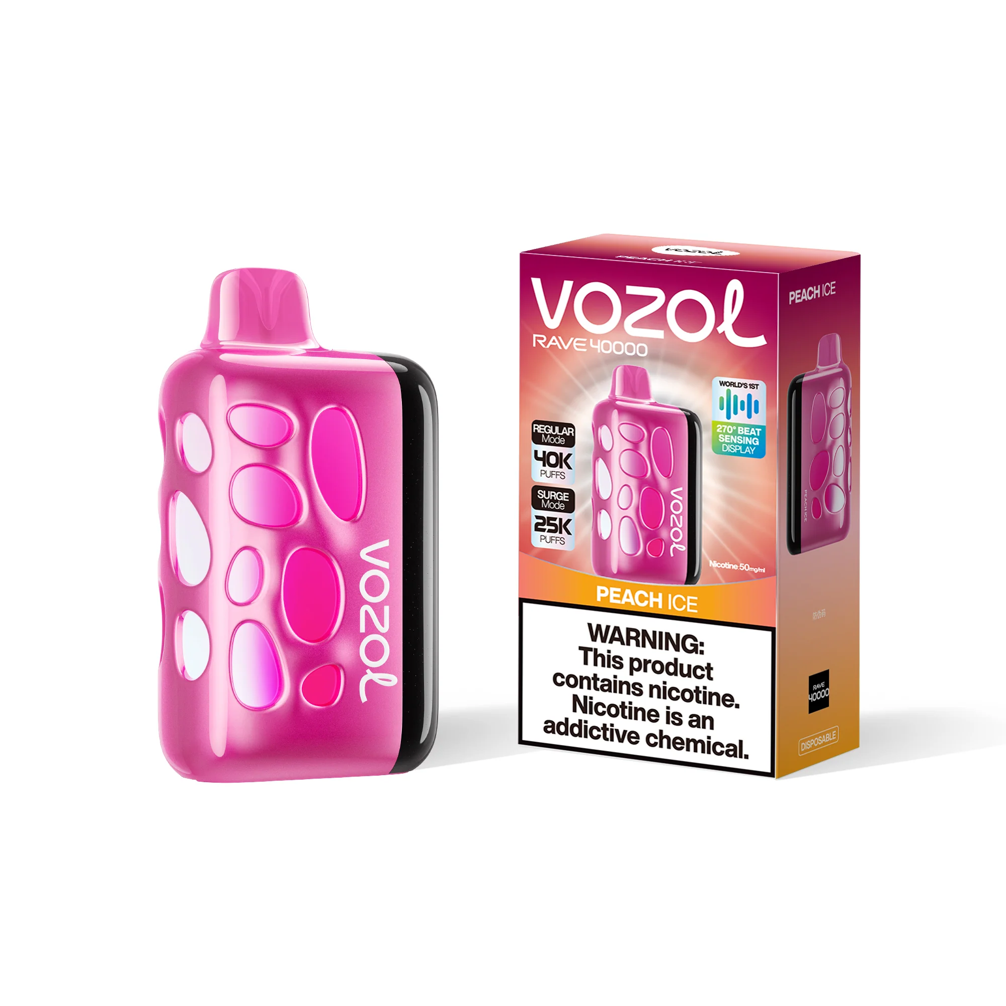 VOZOL RAVE 40K Einweg-Vape (alle Geschmacksrichtungen)