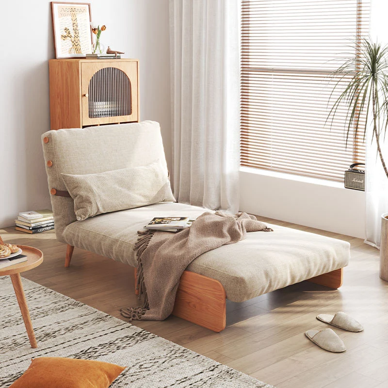 NÓVORA CASA 3-en-1 Futon Sofá cama transformable sillón reclinable espacio- ahorrador