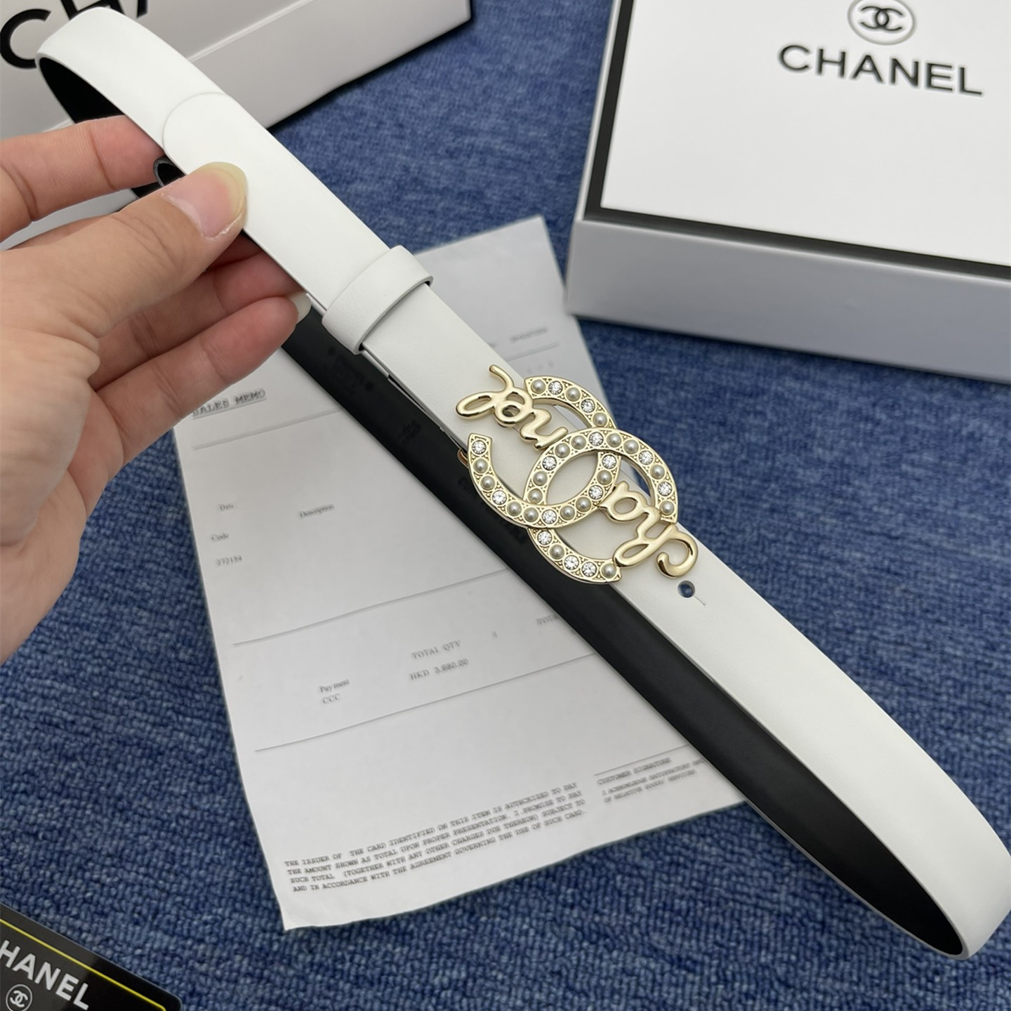 Chanel Women Belt Width 2cm