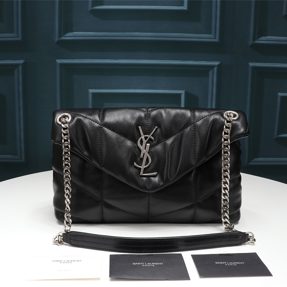 YSL Lou Lou Puffer Women Shoulder Bags Size 29*17*11cm