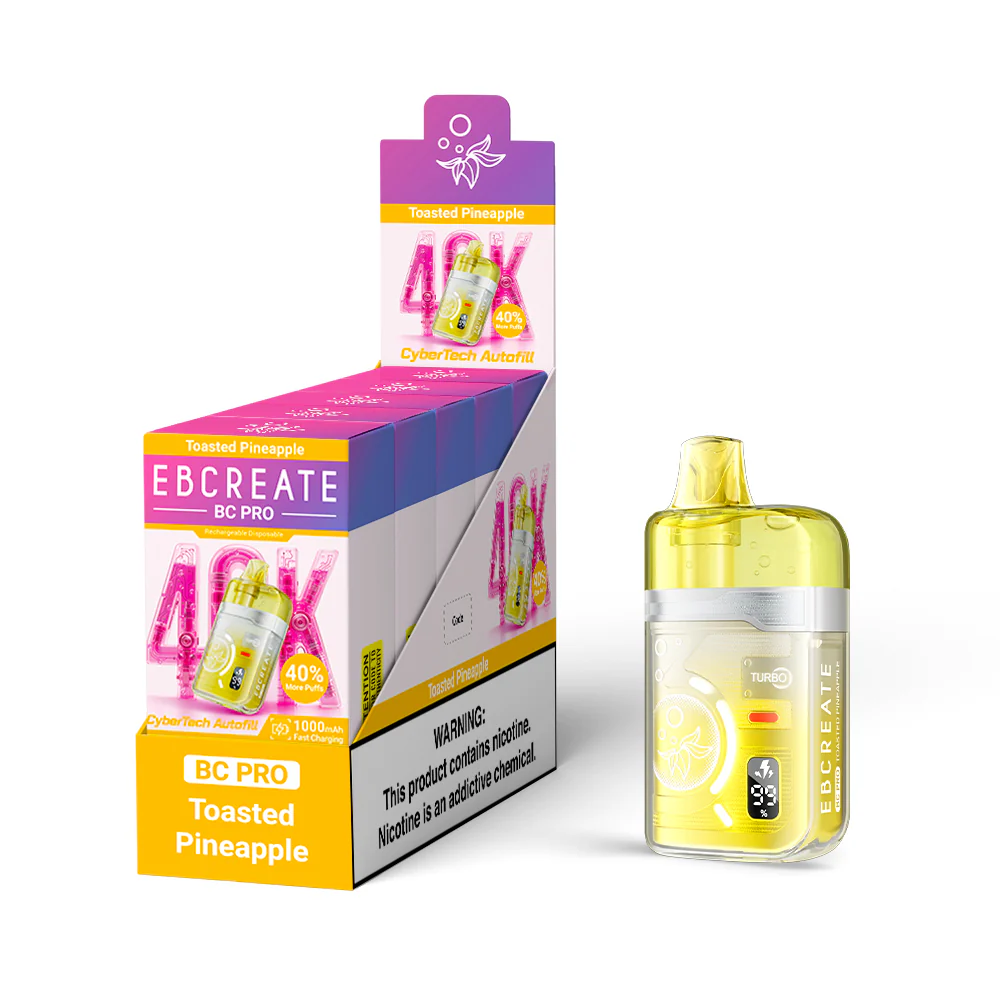 EBCREATE BC PRO wiederaufladbarer Einweg-Vape (alle Geschmacksrichtungen)