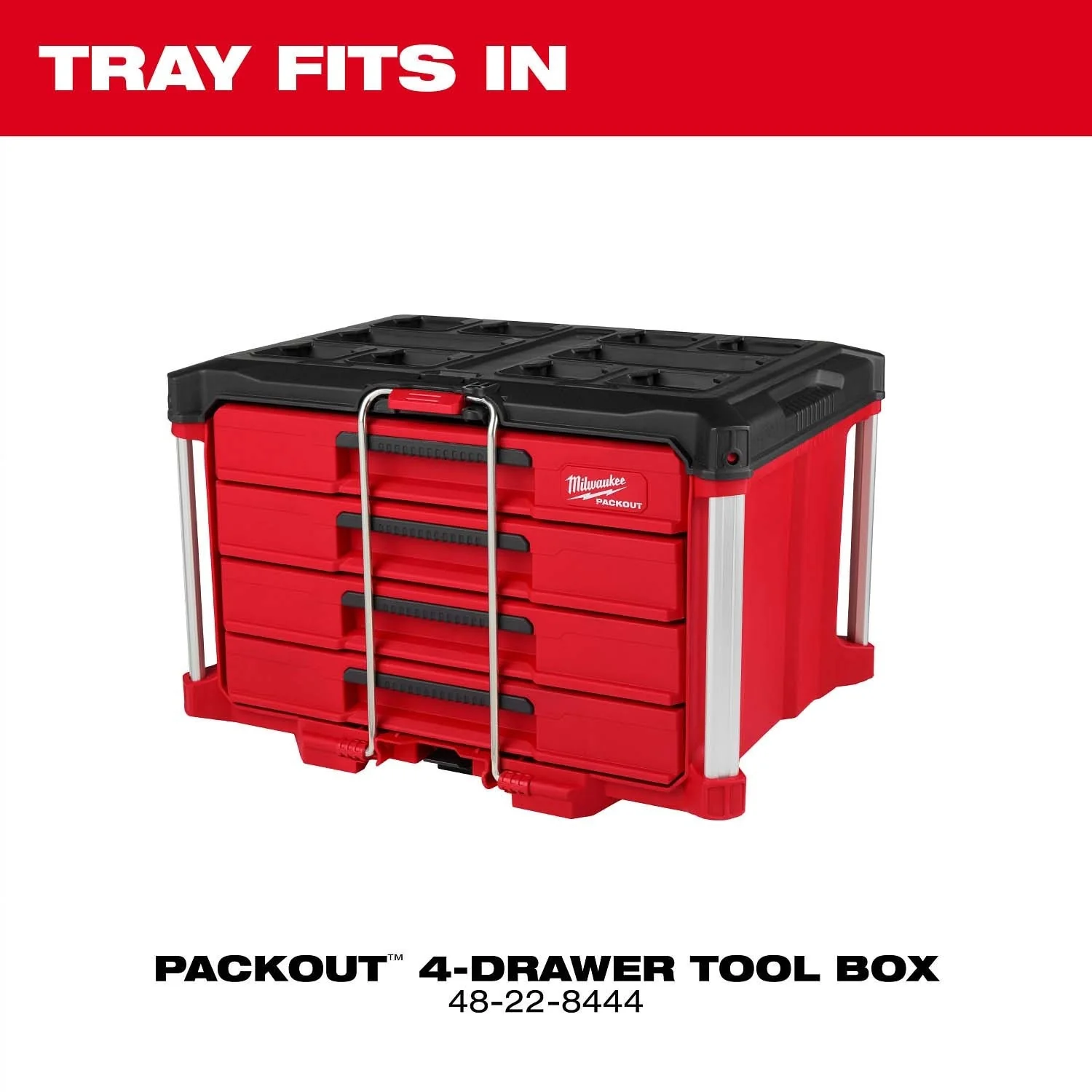 Milwaukee 48-22-9490 242pc. 1/4”, 3/8”, & 1/2” Drive Metric & SAE Ratchet & Socket Set