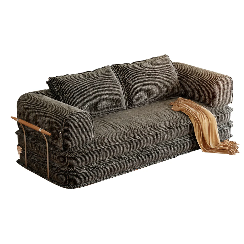 NÓVORA CASA libremente personalizable modulable Futons Plegable piso sofá cama cama sofás con pana tela
