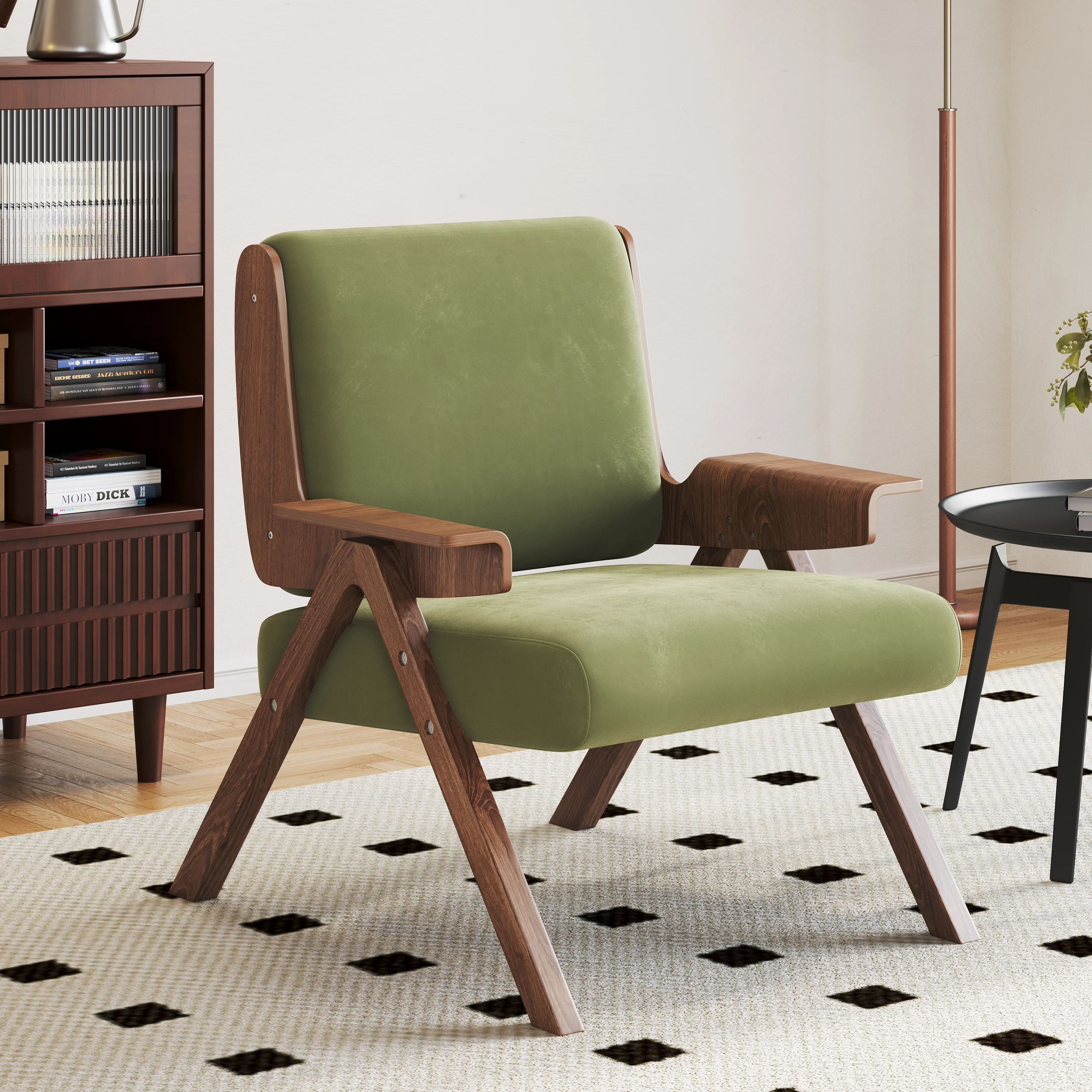 NÓVORA CASA decorativo sofá sillón Blanco con Negro rayas