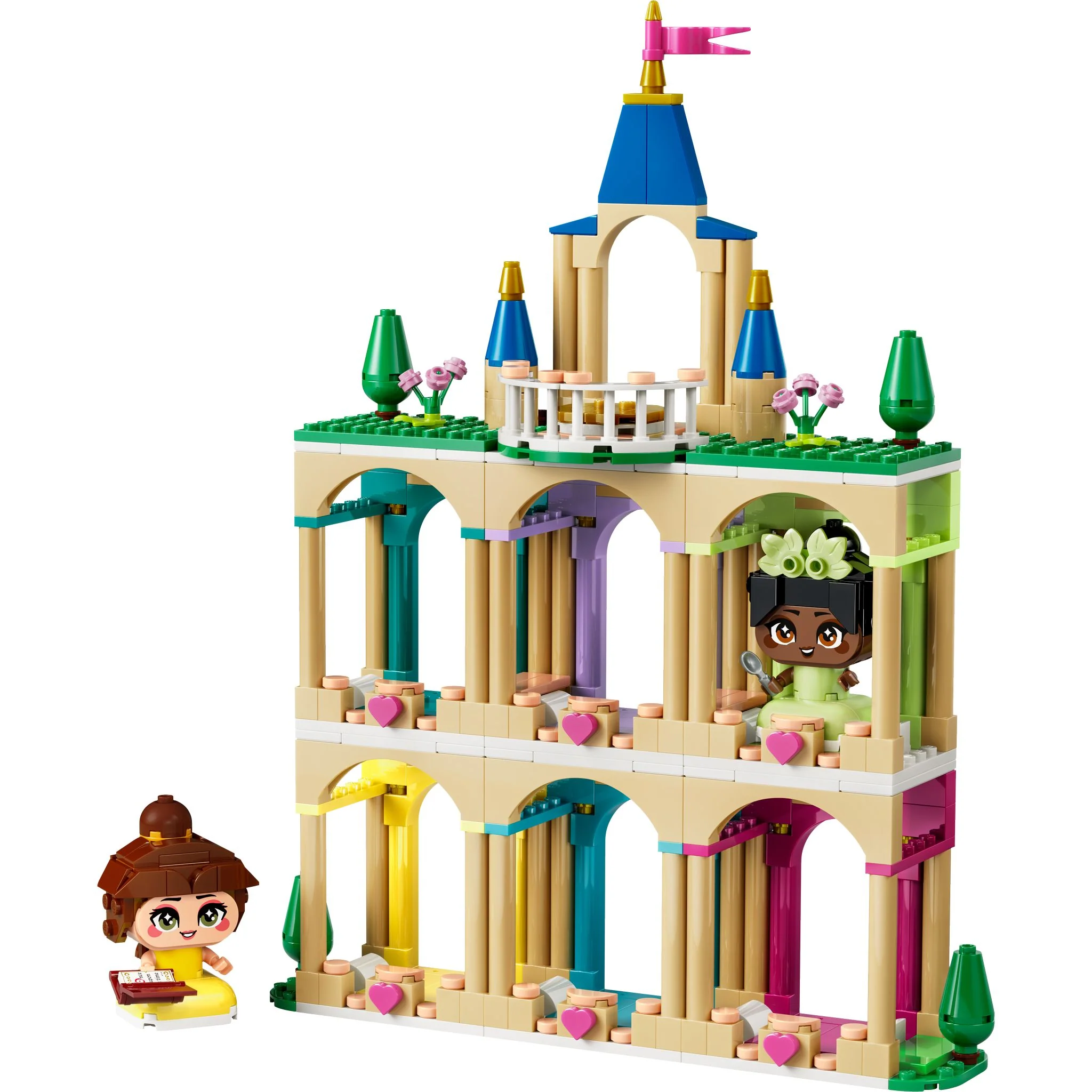 LEGO 43291 Disney Princess Mini Belle & Tiana with Castle