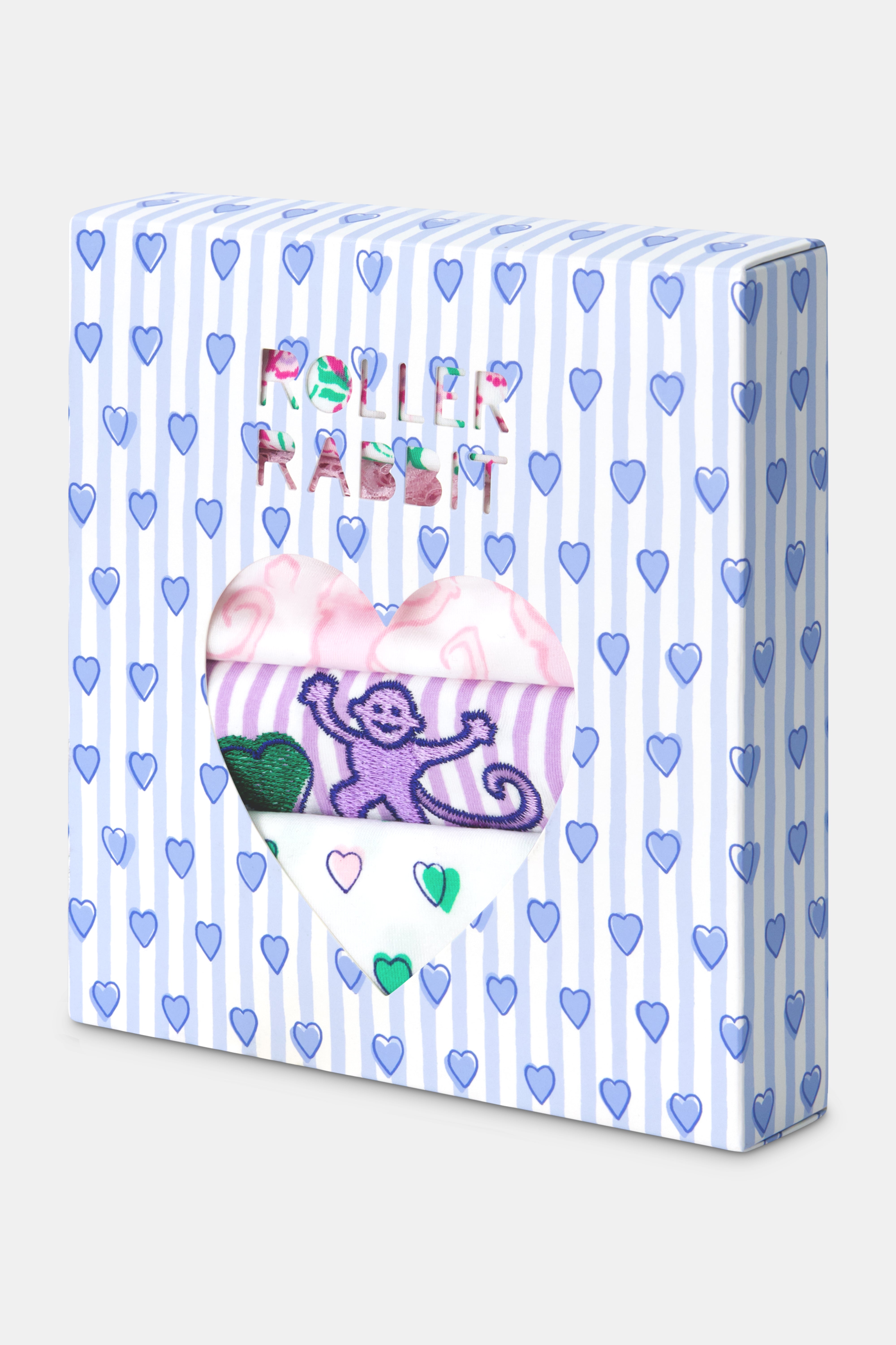 Mixed Icon Thong 4 Pack