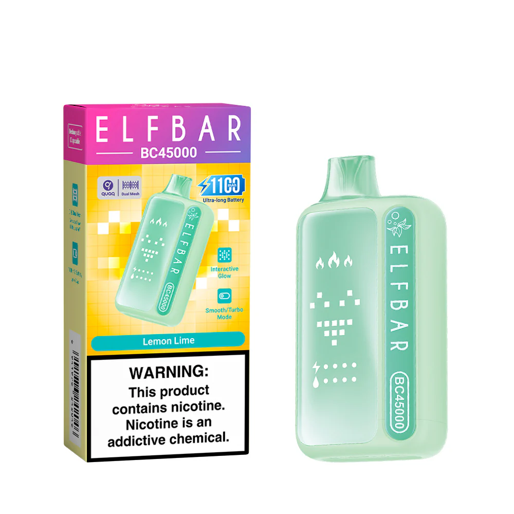 ELFBAR BC45000 wiederaufladbarer Einweg-Vape (alle Geschmacksrichtungen)