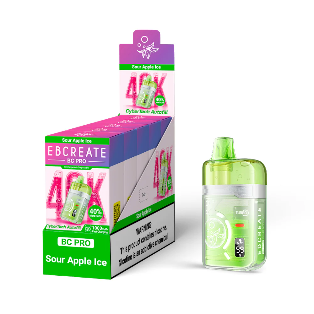 EBCREATE BC PRO wiederaufladbarer Einweg-Vape (alle Geschmacksrichtungen)