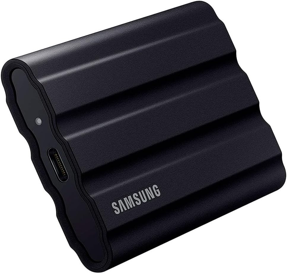 Samsung T7 MU-PE2T0S/EU Dysk Przenośny Ssd, Czarny, 2 TB