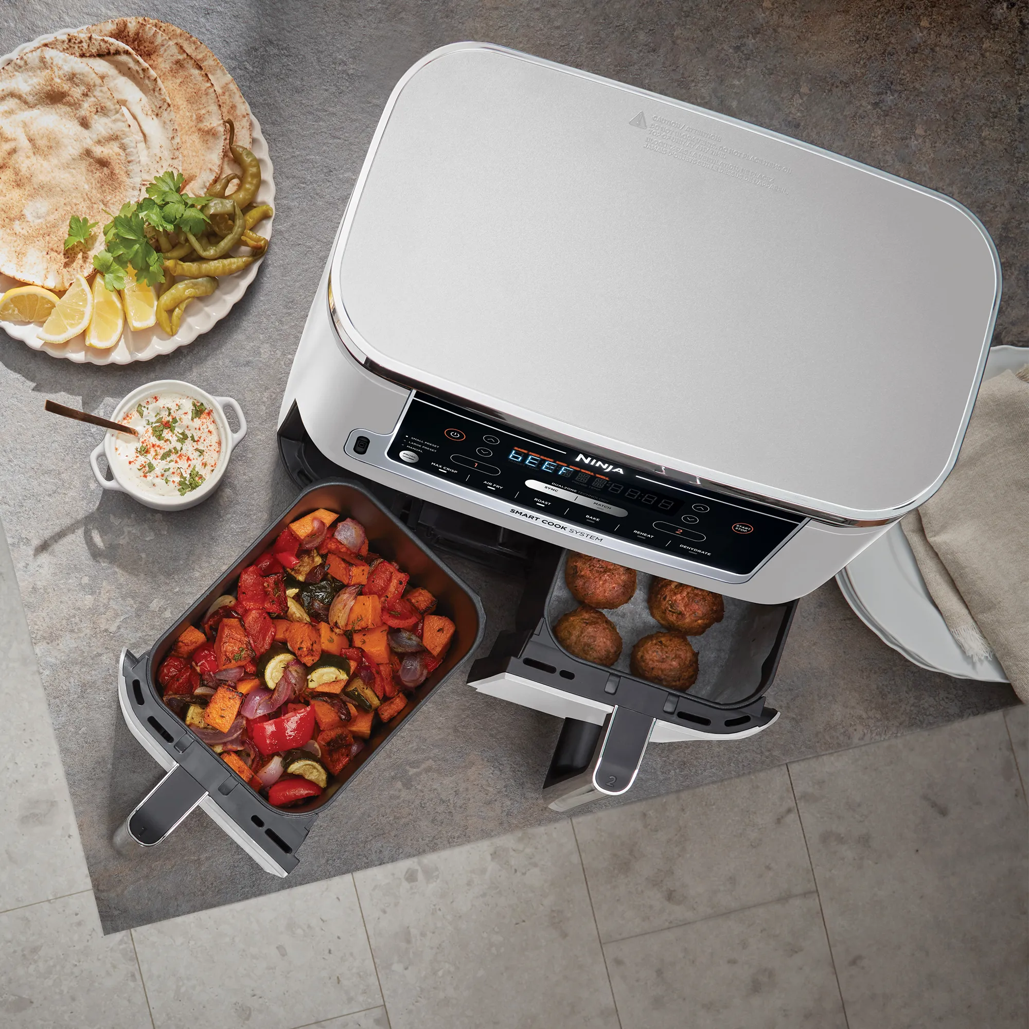 Ninja Foodi Max XXXL Smart Dual Zone 9.5L Air Fryer