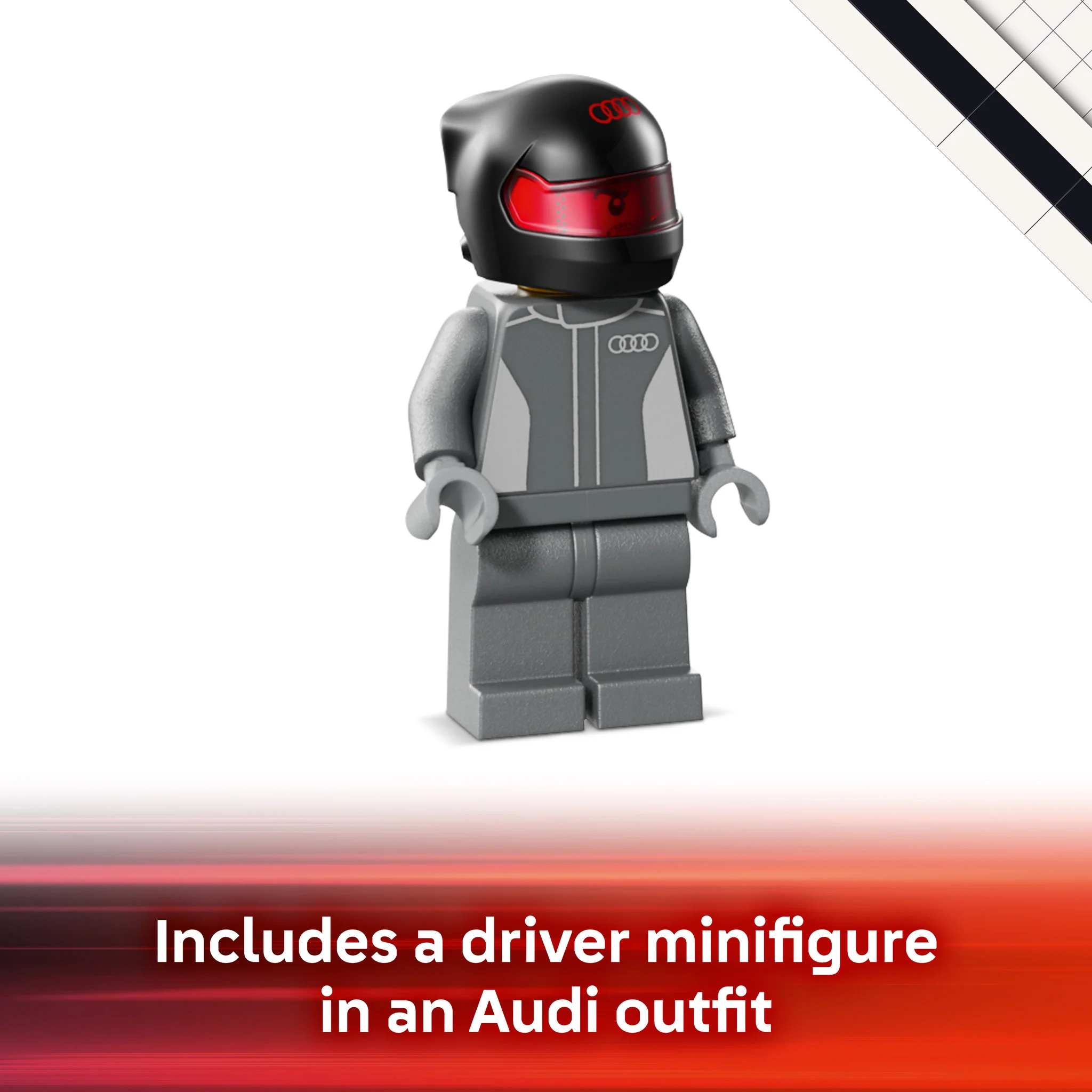 LEGO 77259 Speed Champions Audi Revolut F1 Team R26 Race Car