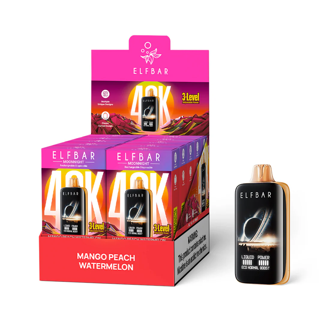 ELFBAR MoonNight wiederaufladbarer Einweg-Vape (alle Geschmacksrichtungen)