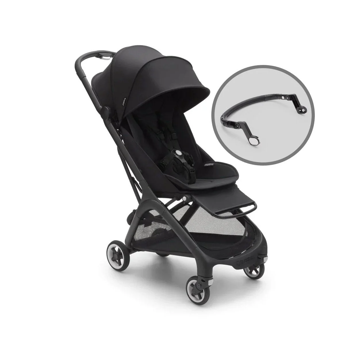 Bugaboo Butterfly + FREE Transport Bag Pushchair/Stroller - Midnight Black