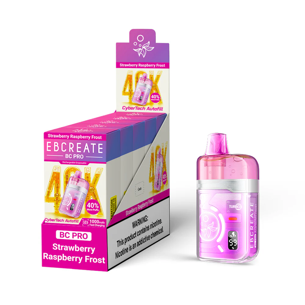 EBCREATE BC PRO wiederaufladbarer Einweg-Vape (alle Geschmacksrichtungen)