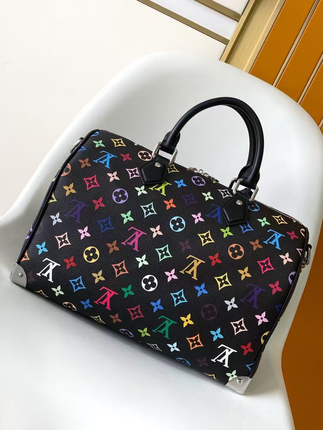 Louis Vuitton x Murakami Speedy Soft 30 Monogram Coated canvas M13257 High