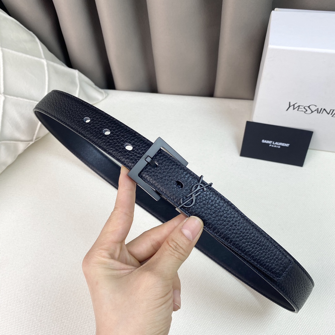 YSL Women Belt Width 3cm