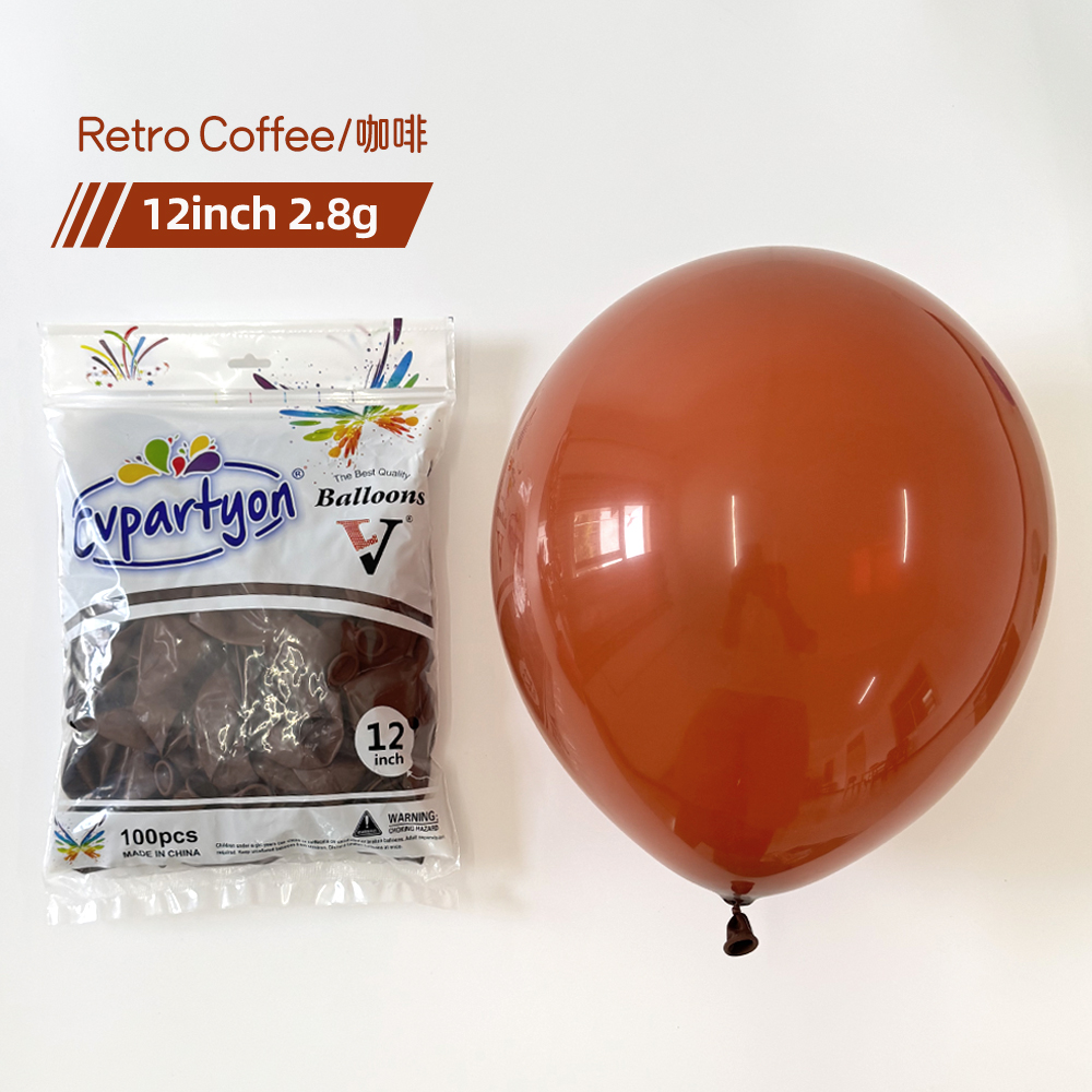 12 Inch Latex Balloons – Bright Colors for Party Decorations