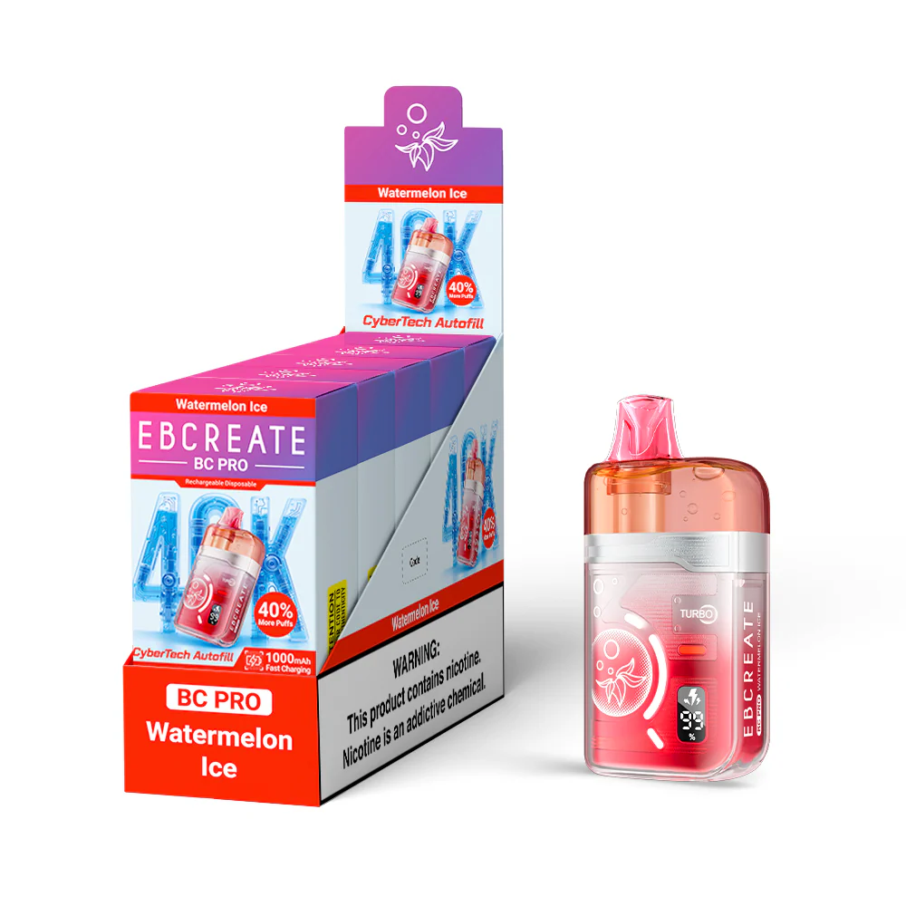 EBCREATE BC PRO wiederaufladbarer Einweg-Vape (alle Geschmacksrichtungen)