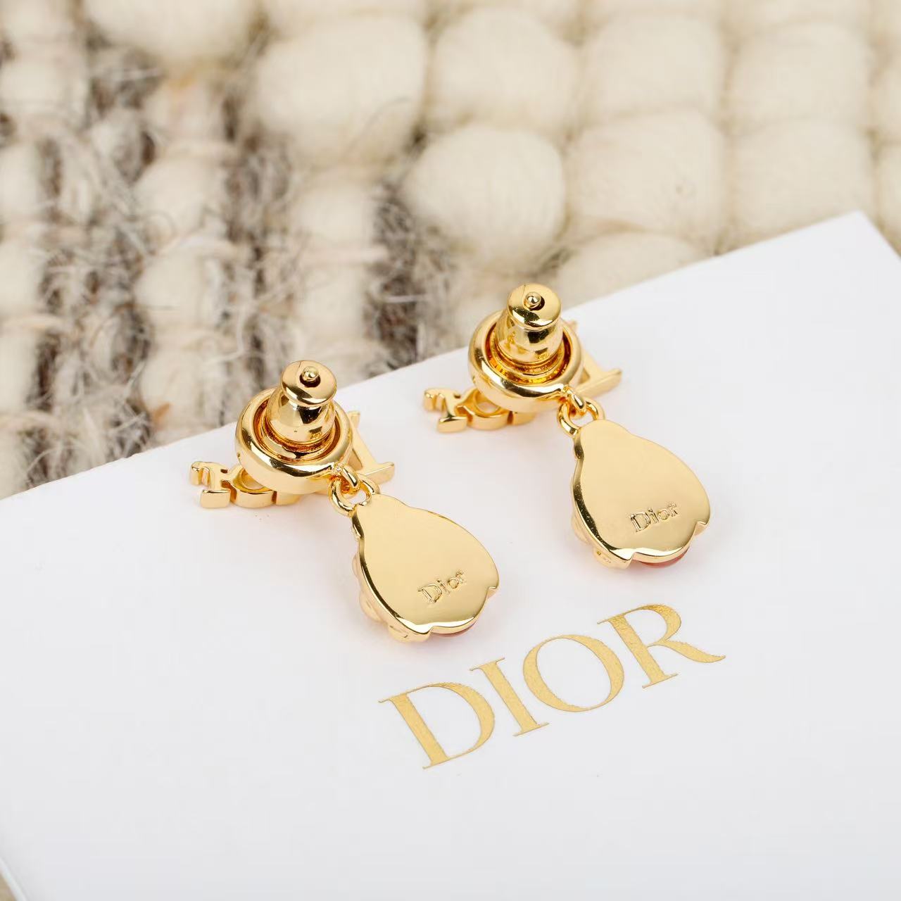 Dior Ladybug Earrings High