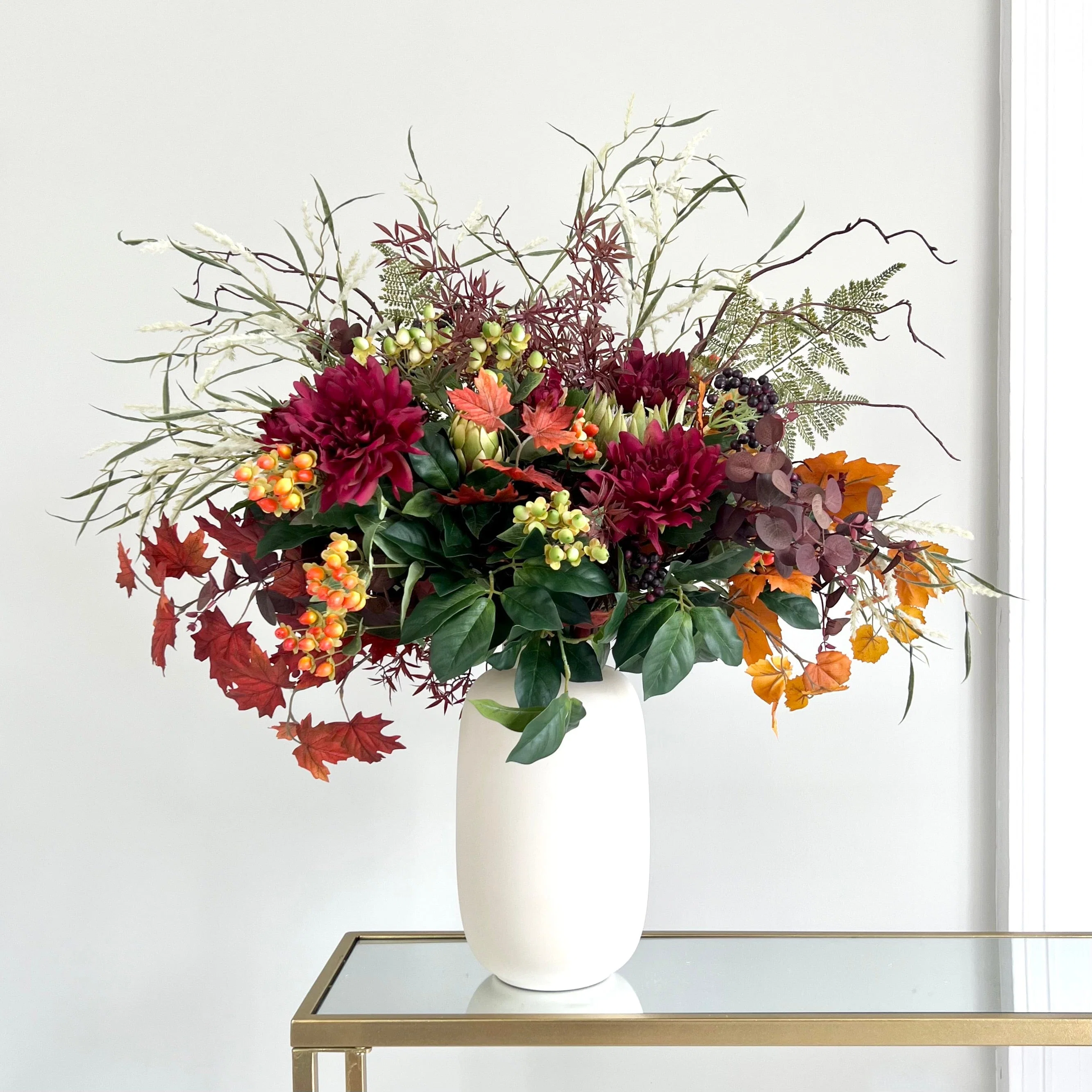 Autumn Splendour Artificial Flower Arrangement