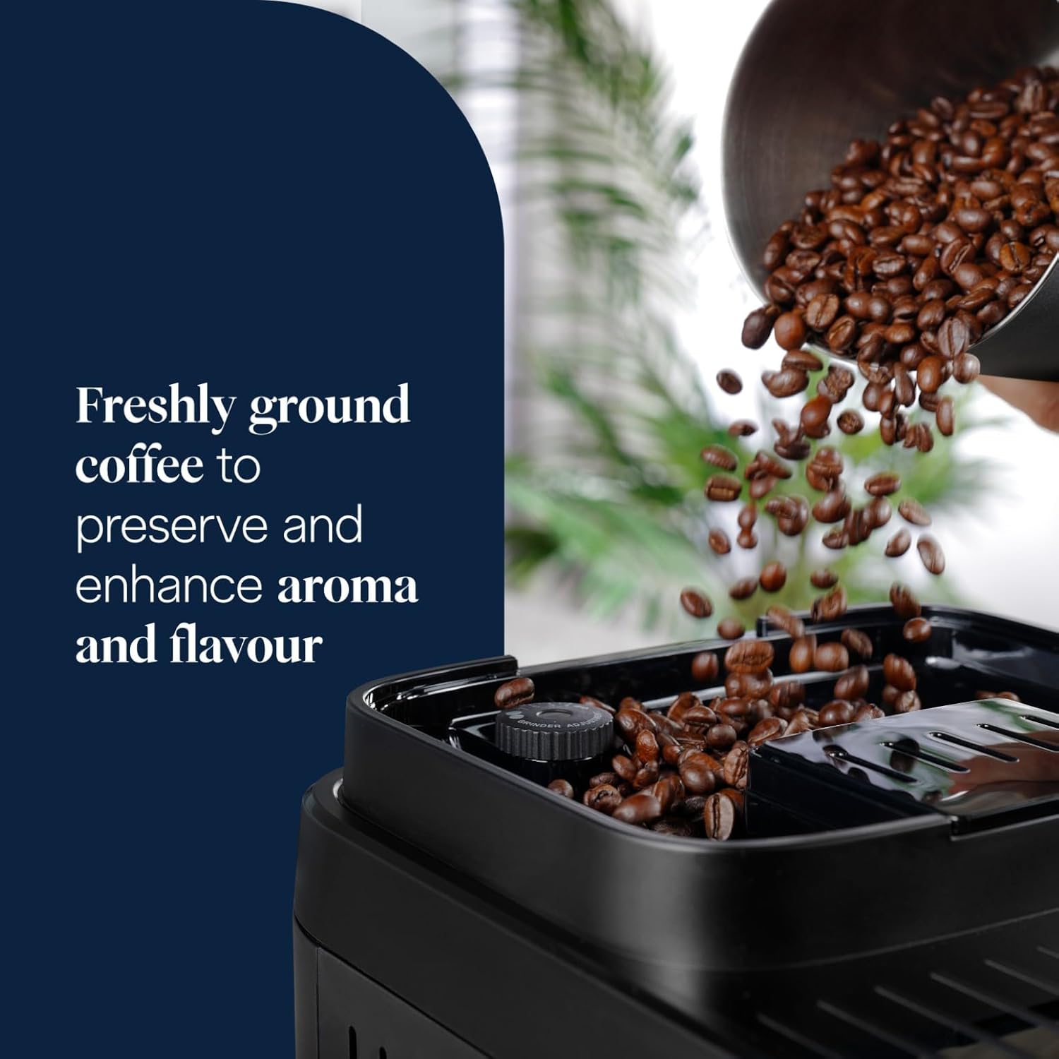De'Longhi Magnifica Evo Next - Perfetto Automatic Coffee Machine with LatteCrema Automatic Milk Frothing, 13 One-Touch Drinks, Colour Touch Display
