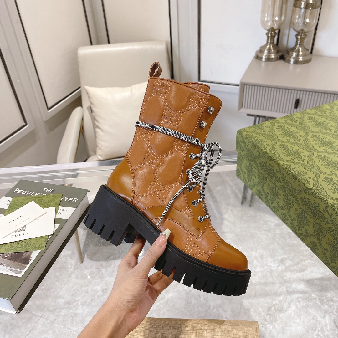 Gucci S3 Women New High Boots Size 35-42