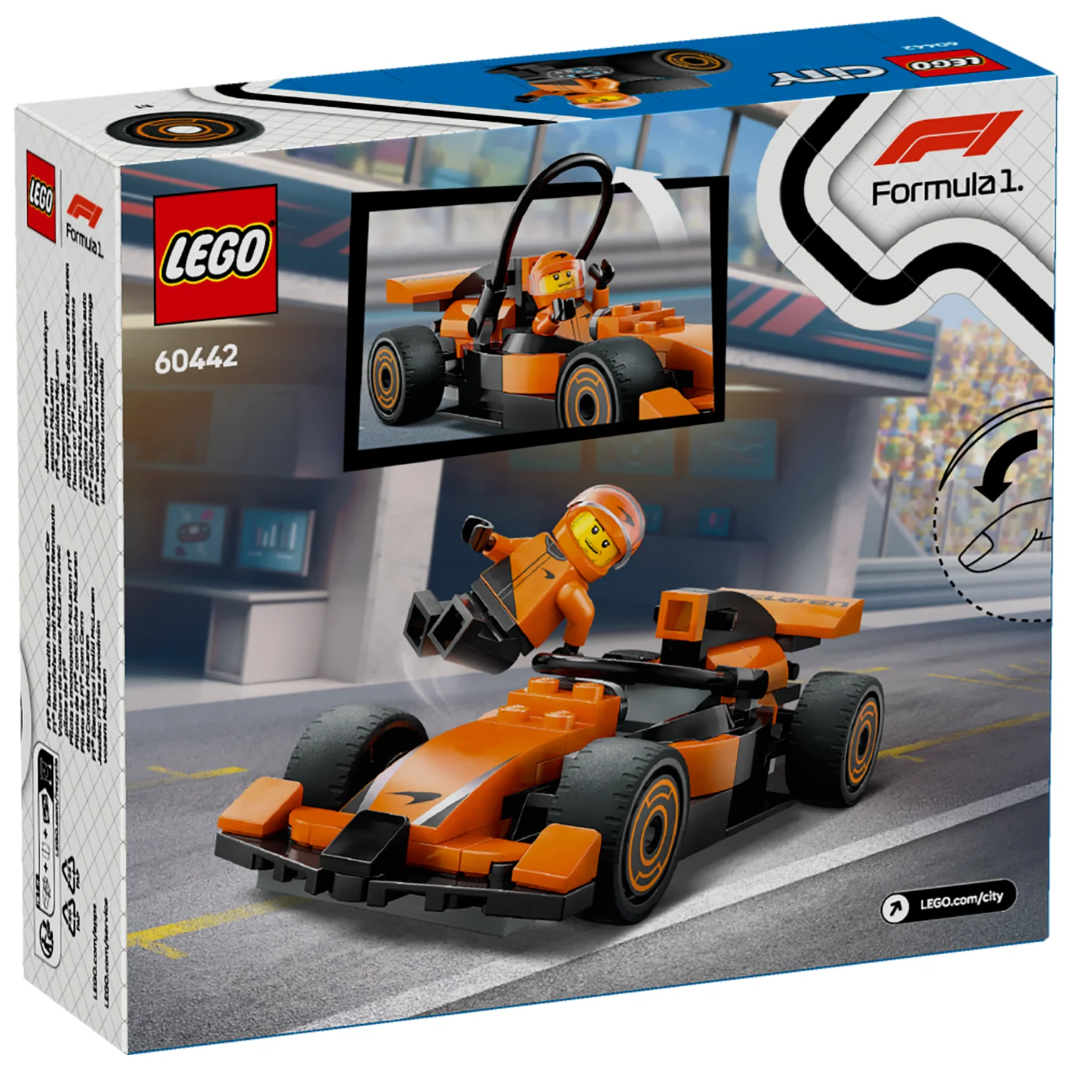 LEGO® City F1® Driver with McLaren Race Car