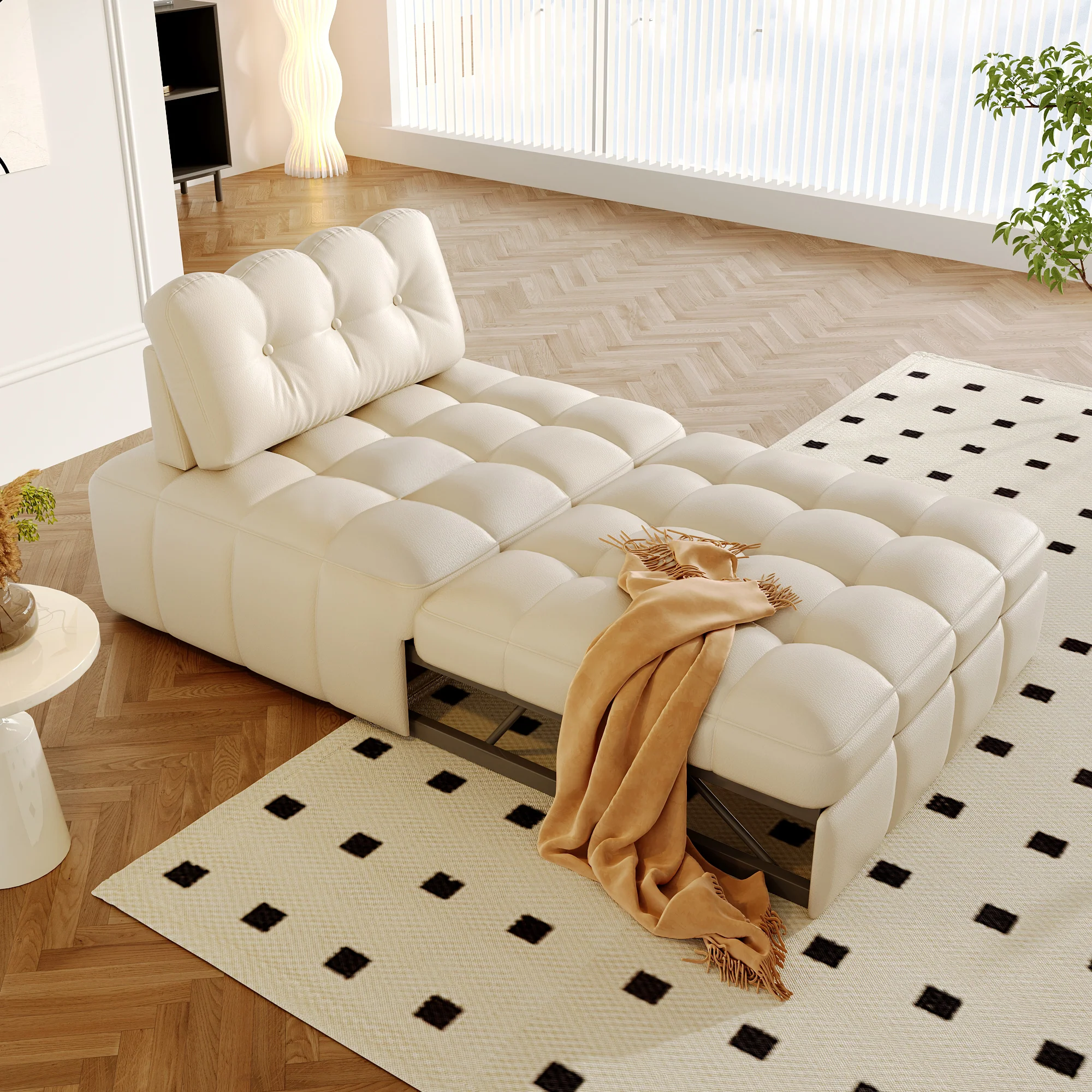 NÓVORA CASA Sofá cama transformable fácilmente interruptor entre sofá y cama
