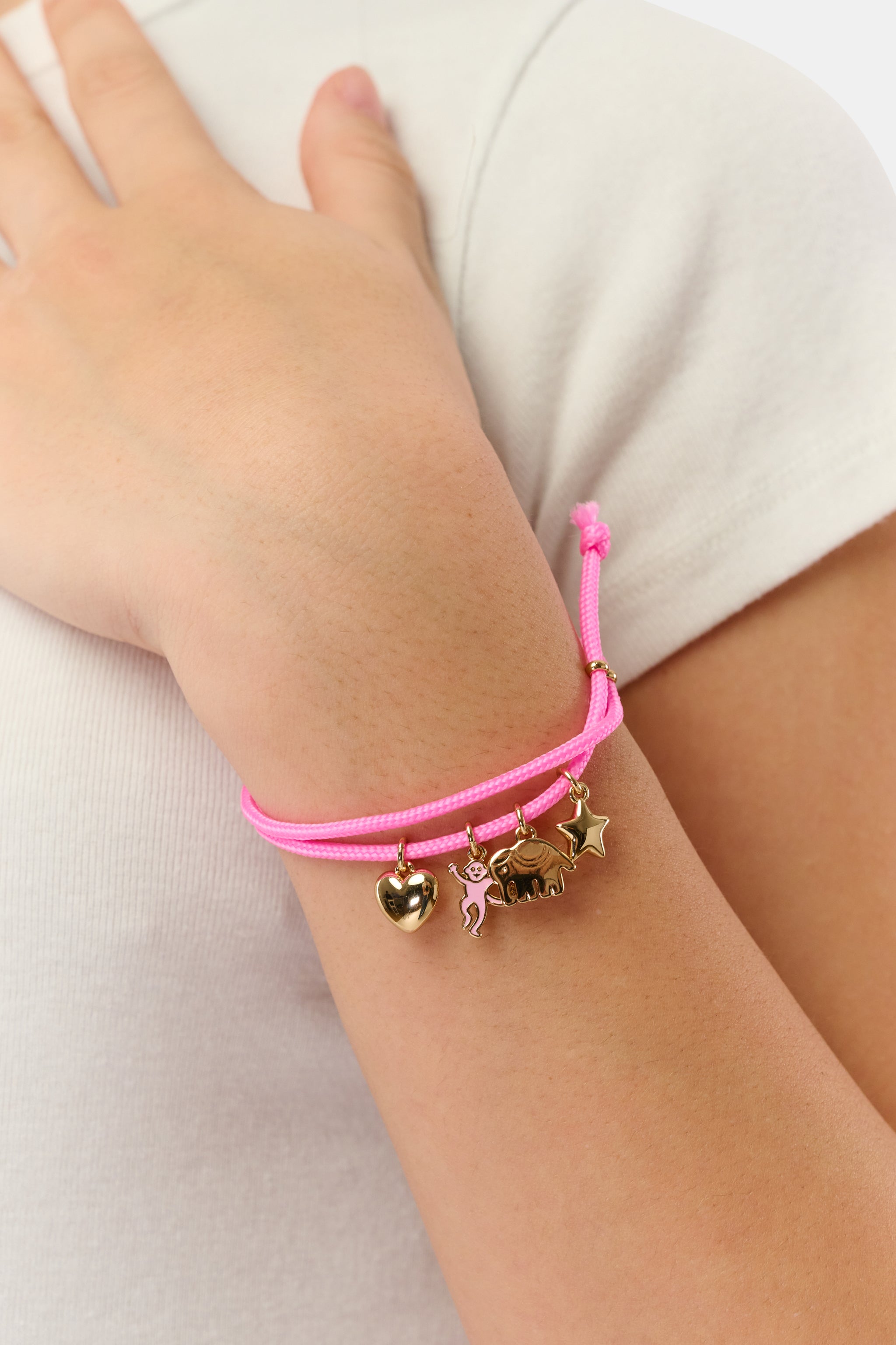 Icon Party Rope Charm Bracelet