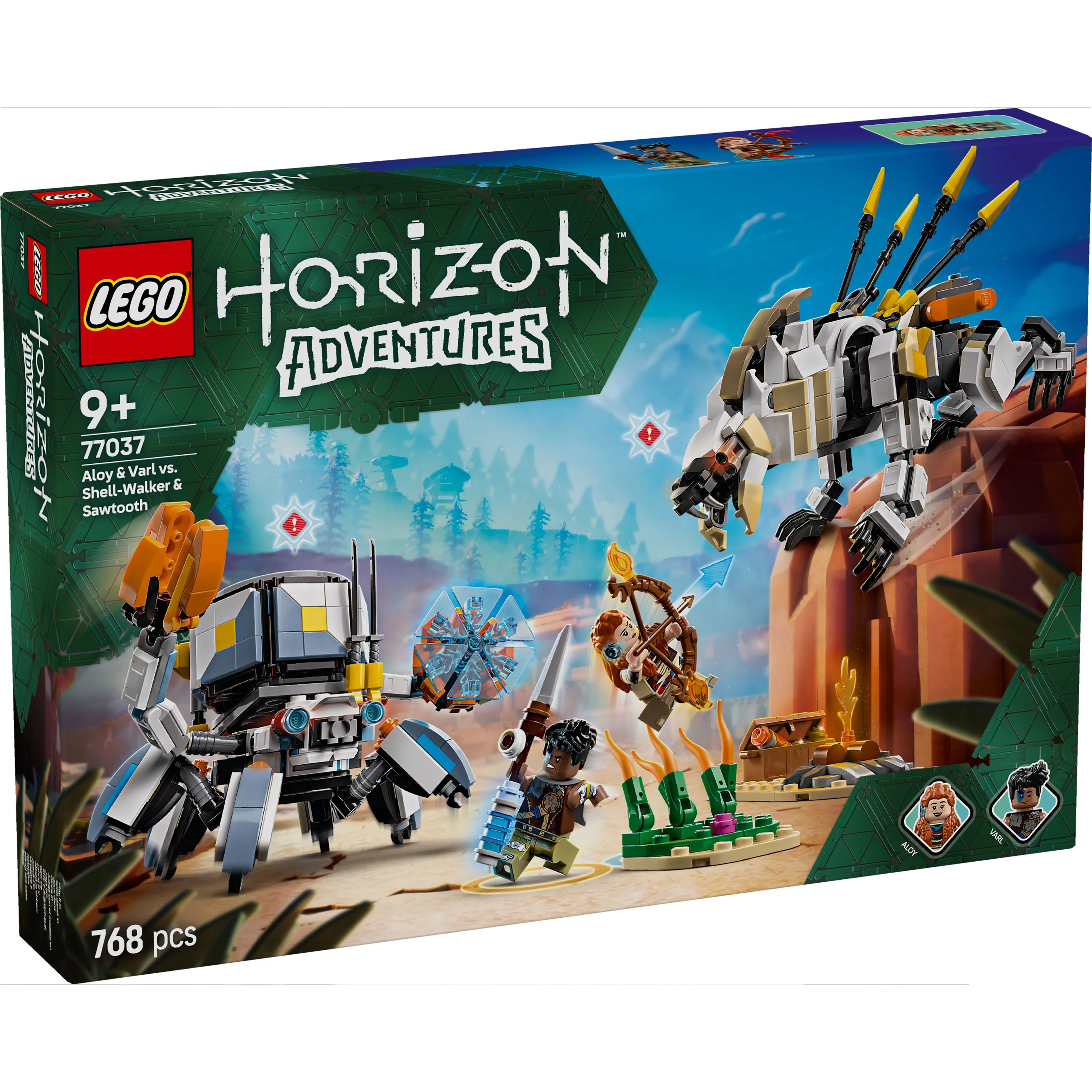 LEGO 77037 Horizon Adventures Aloy & Varl vs. Shell-Walker & Sawtooth