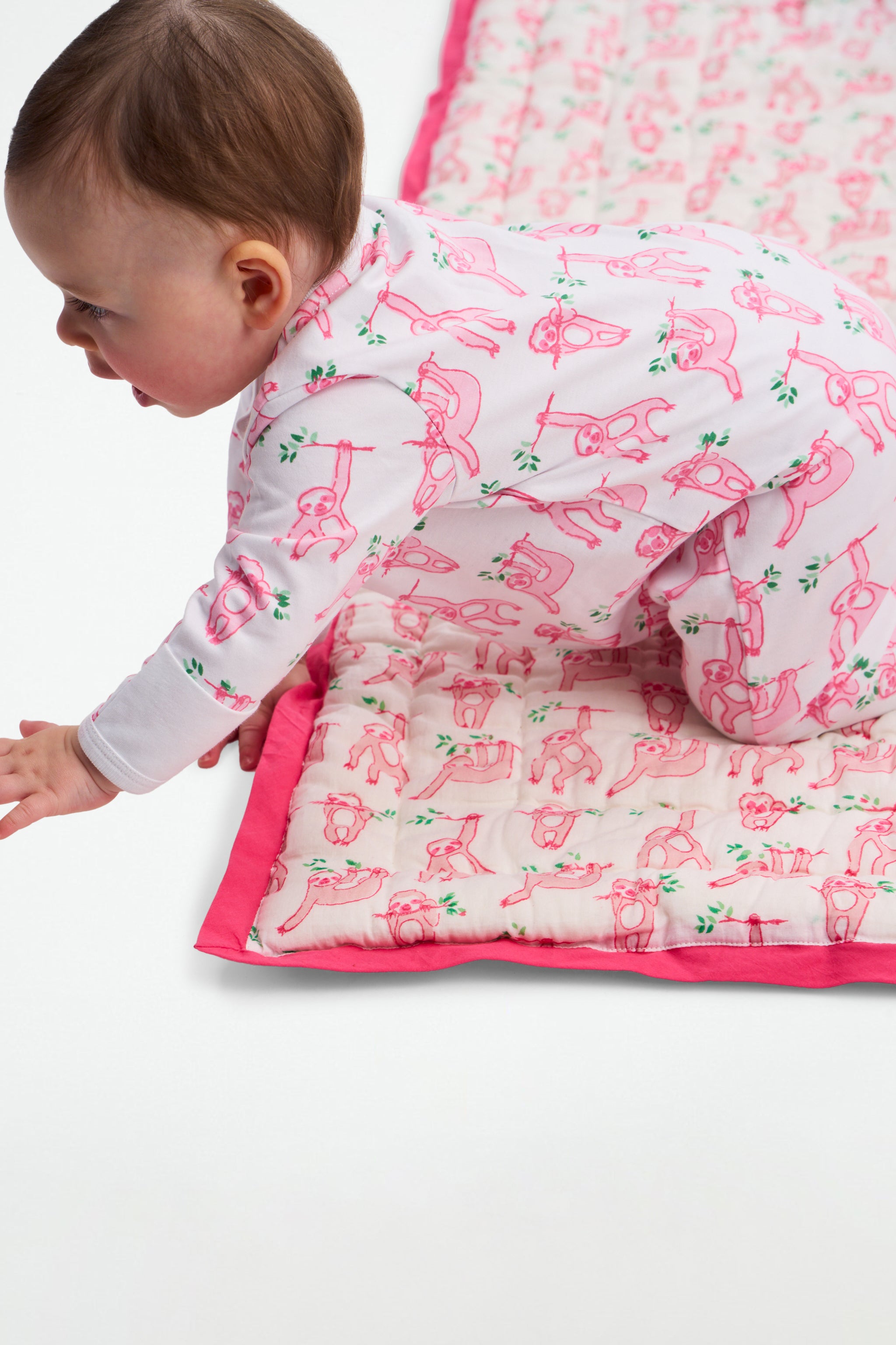 Sleepy Sloth Baby Quilt