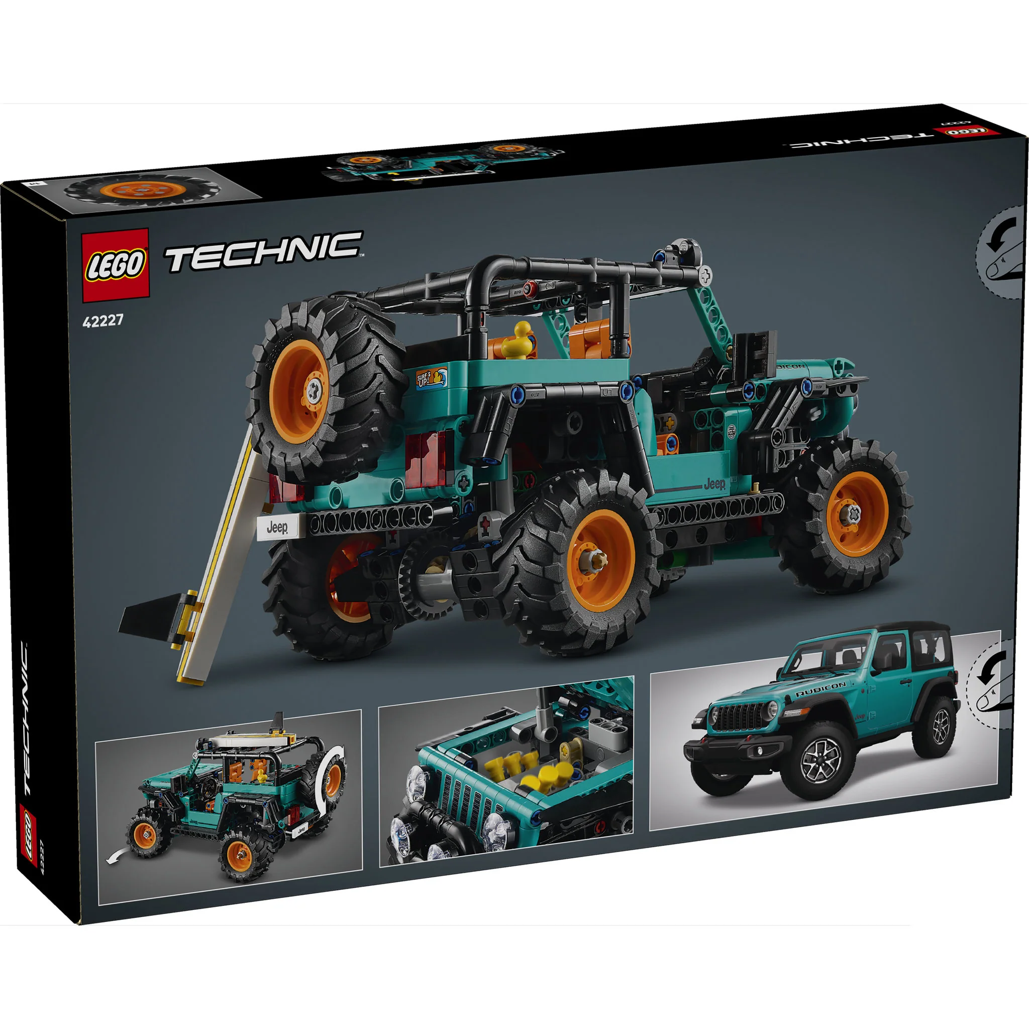 LEGO 42227 Technic Jeep Wrangler Rubicon SUV